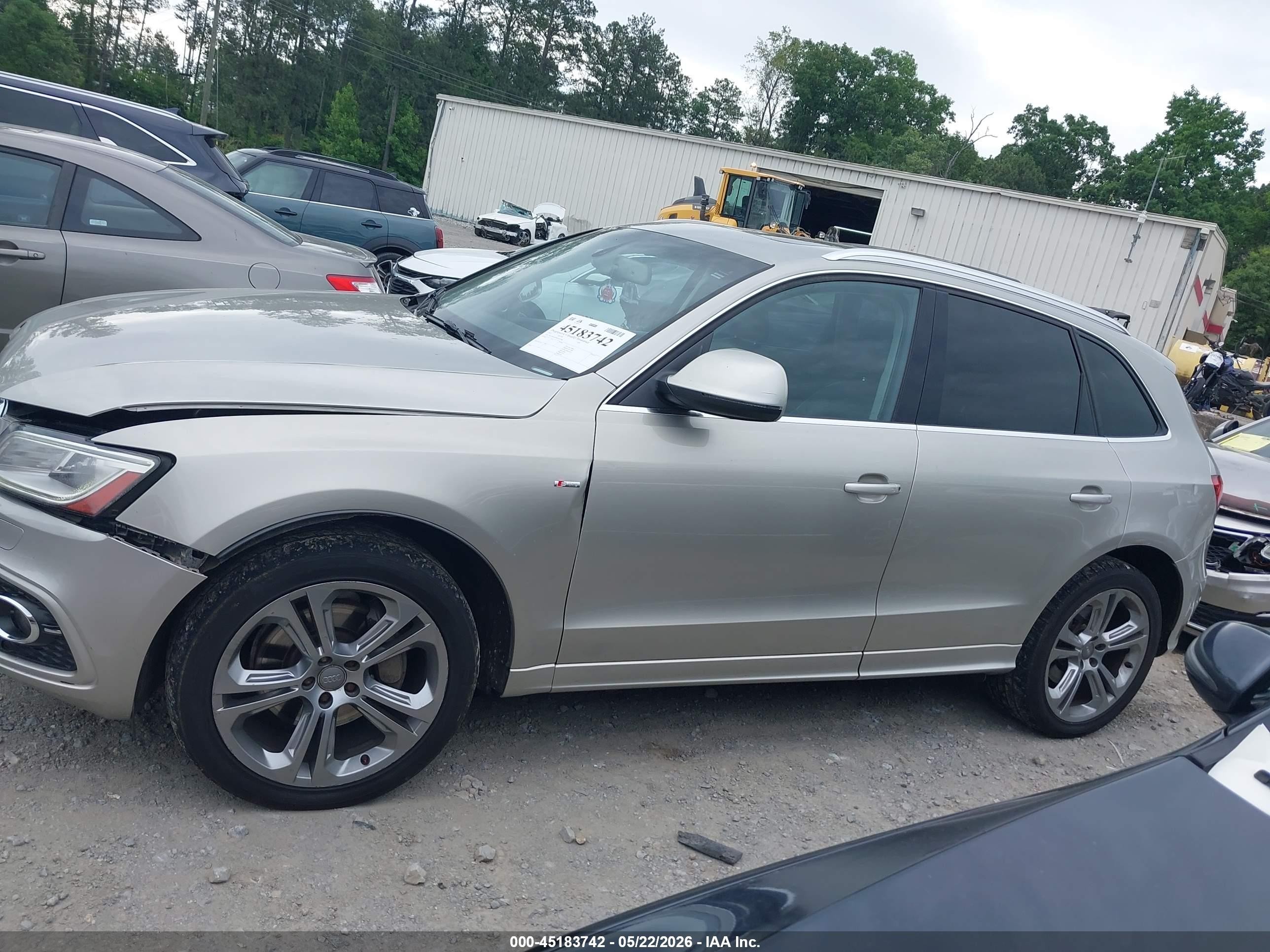 2013 Audi Q5 3.0t Premium Plus Tan vin: WA1WGAFP0DA097968