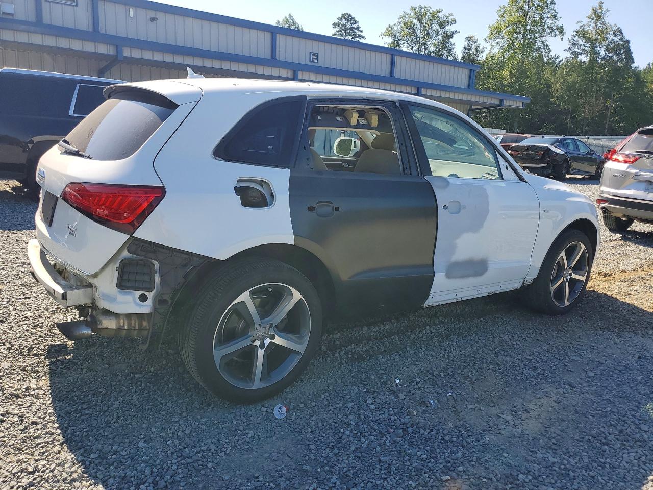 2015 Audi Q5 Prestige White vin: WA1WGAFP0FA050572