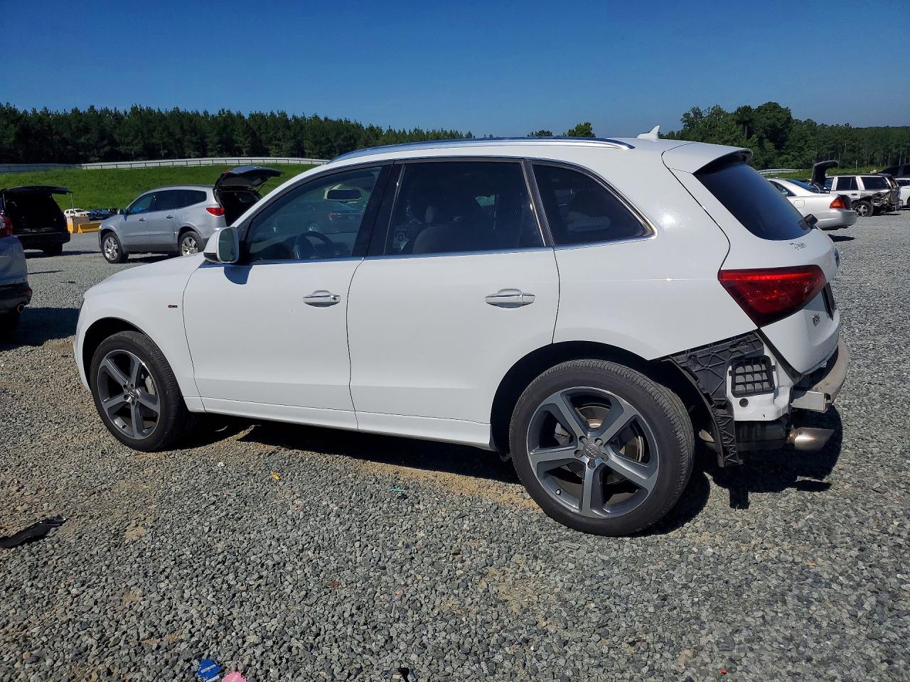 2015 Audi Q5 Prestige White vin: WA1WGAFP0FA050572