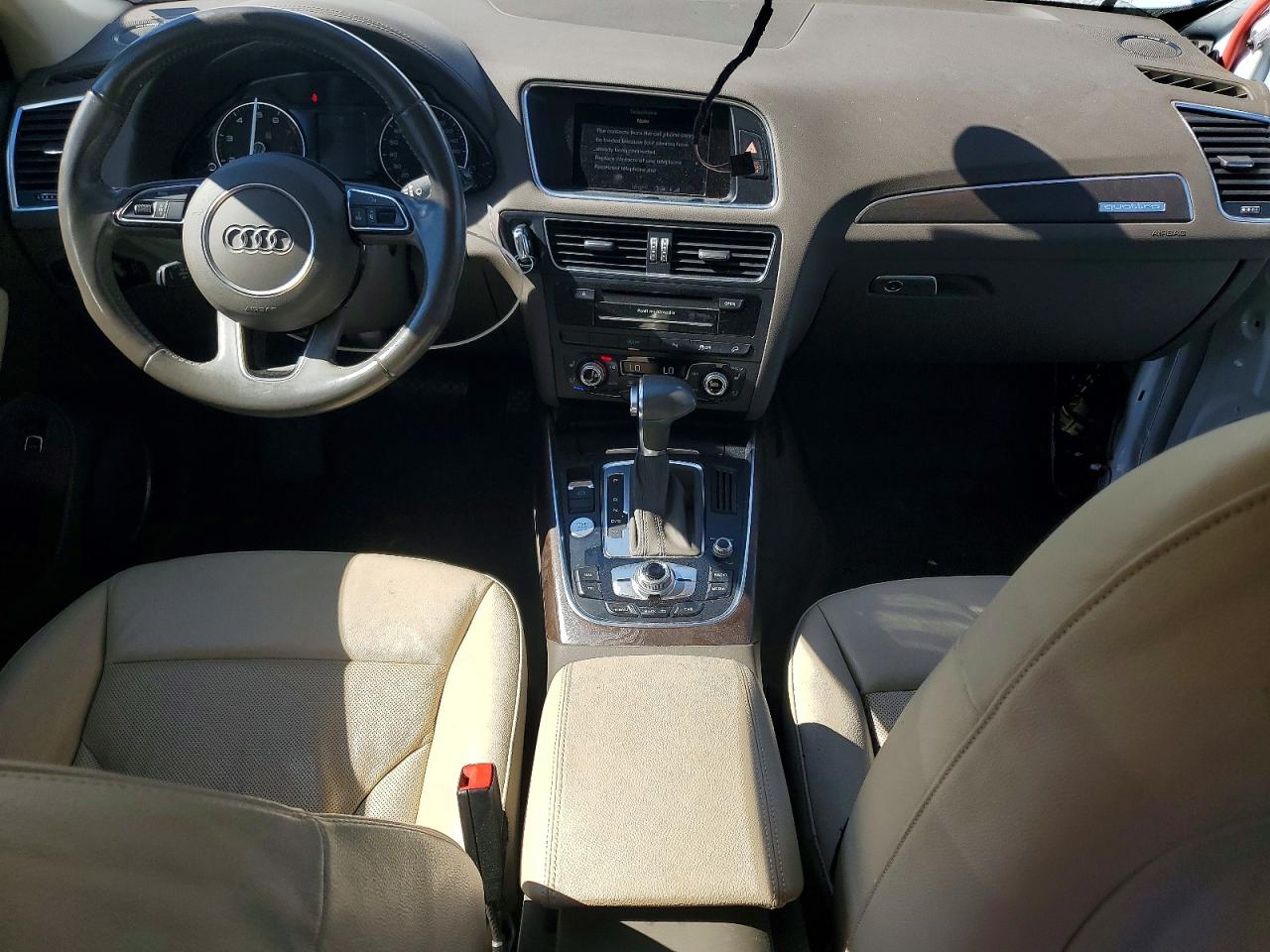 2015 Audi Q5 Prestige White vin: WA1WGAFP0FA050572
