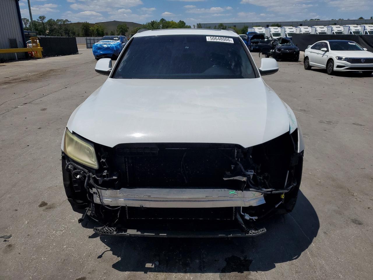 2014 Audi Q5 Prestige Белый vin: WA1WGAFP1EA021242