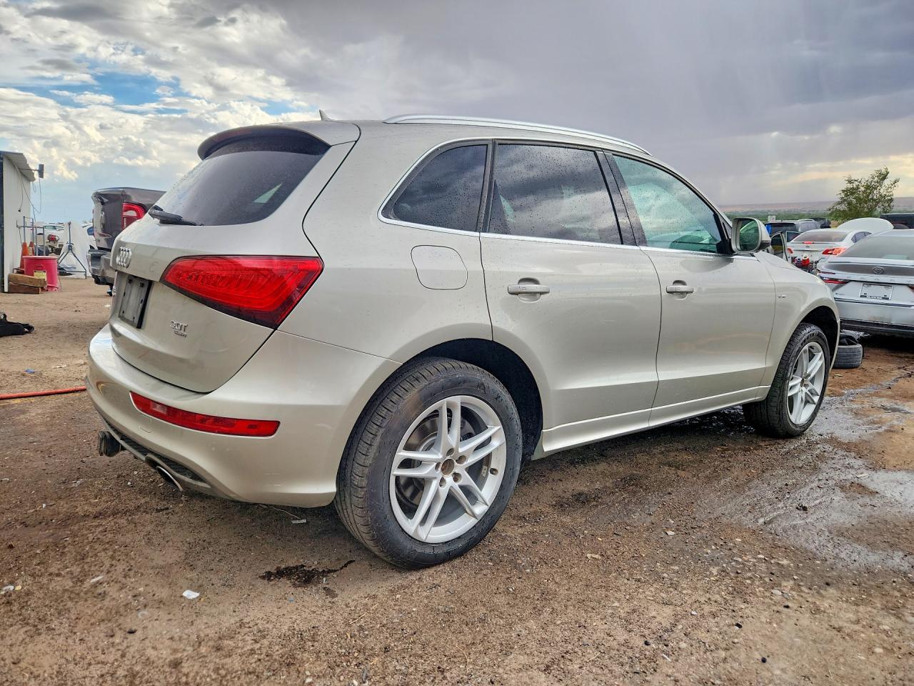 2014 Audi Q5 Prestige Silver vin: WA1WGAFP1EA058646