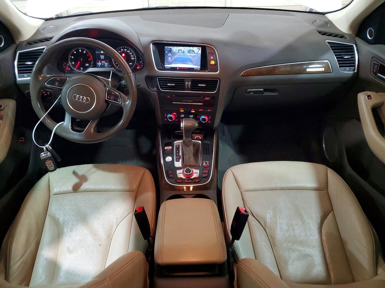 2015 Audi Q5 Prestige White vin: WA1WGAFP1FA008718