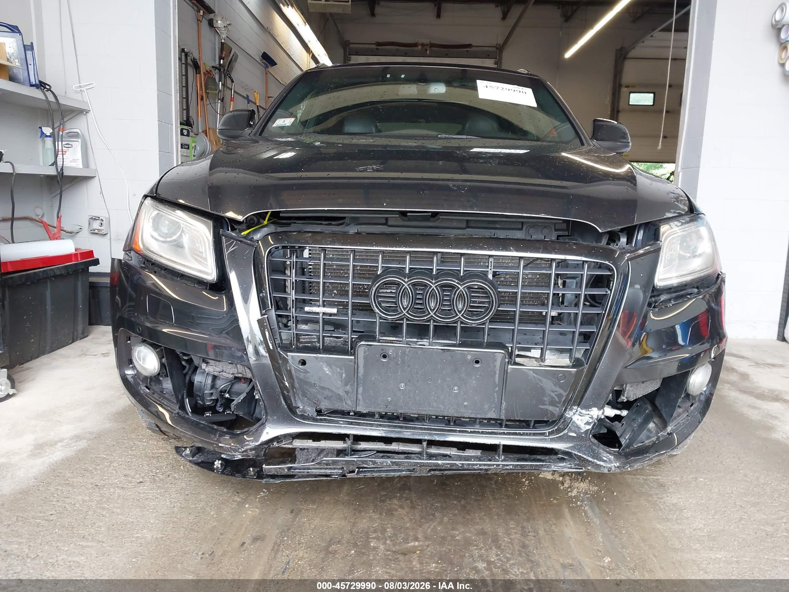 2013 Audi Q5 3.0t Premium Plus Black vin: WA1WGAFP2DA044205