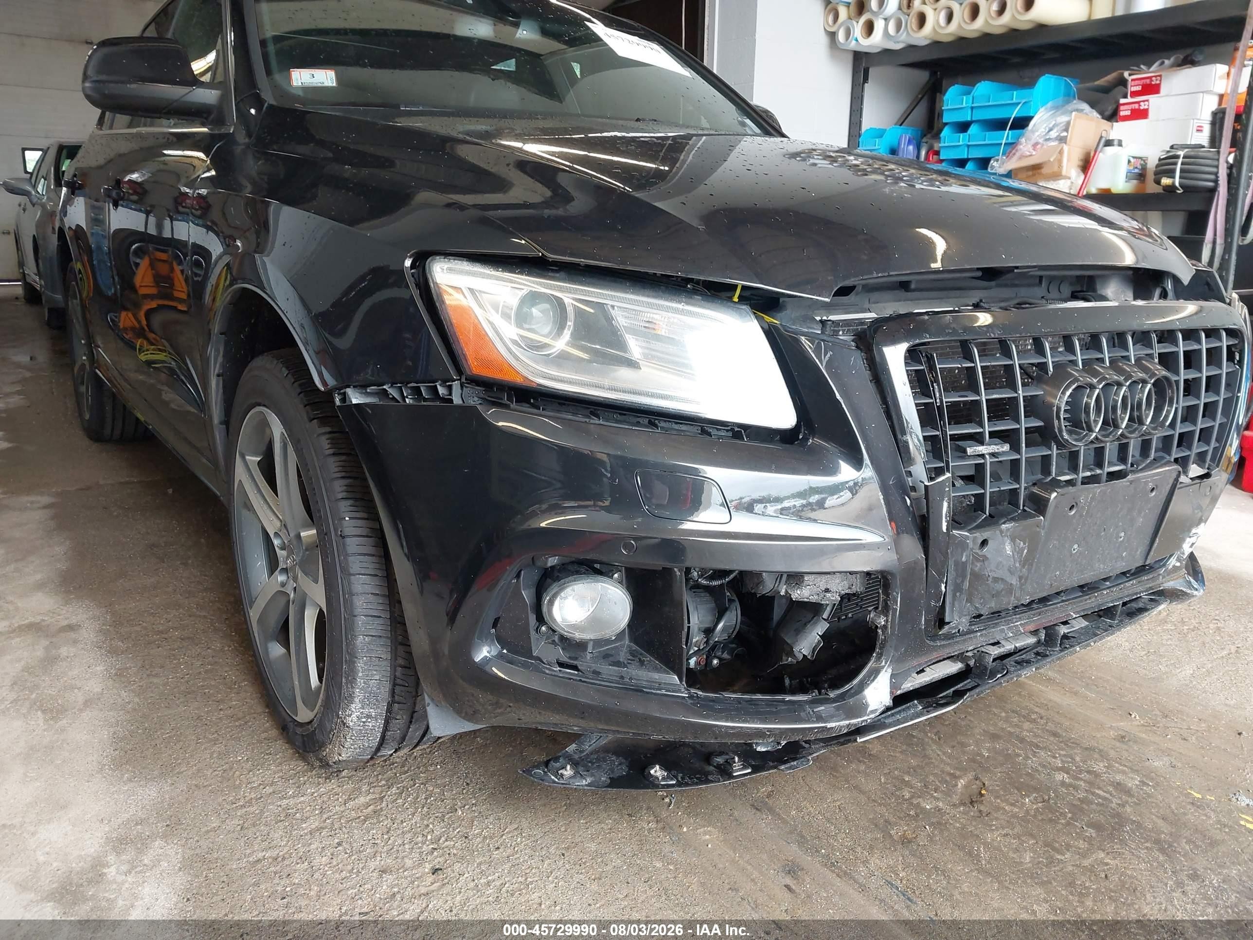 2013 Audi Q5 3.0t Premium Plus Black vin: WA1WGAFP2DA044205