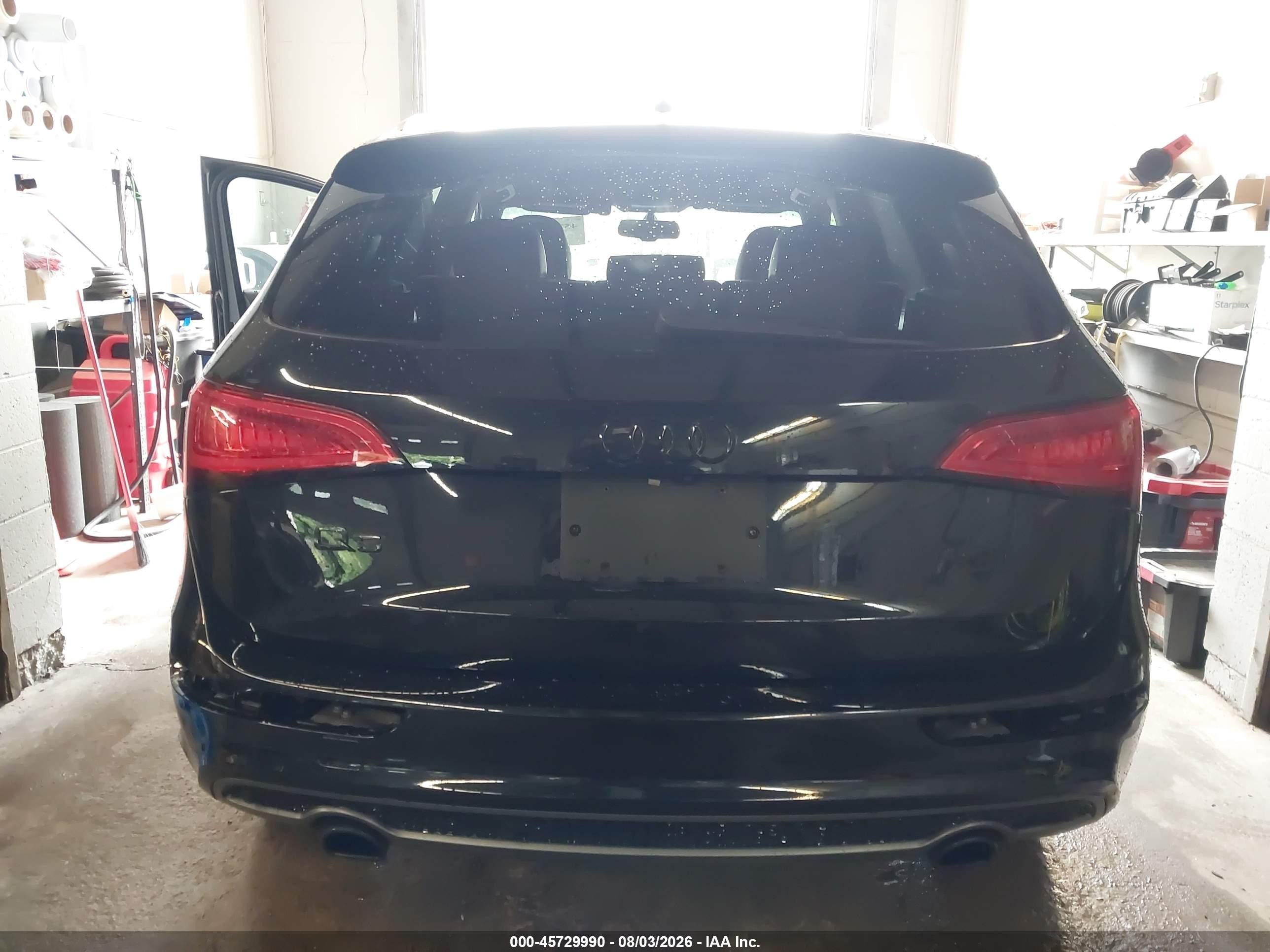 2013 Audi Q5 3.0t Premium Plus Black vin: WA1WGAFP2DA044205