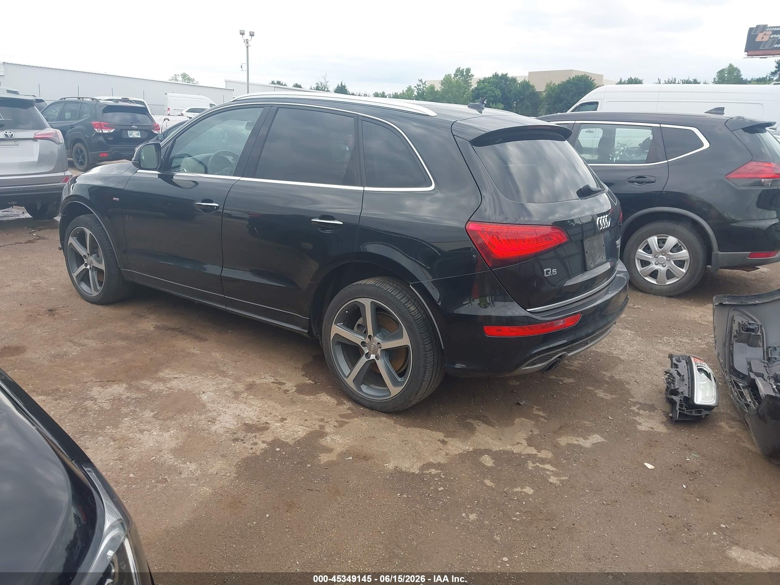 2015 Audi Q5 3.0t Premium Plus Black vin: WA1WGAFP3FA060979