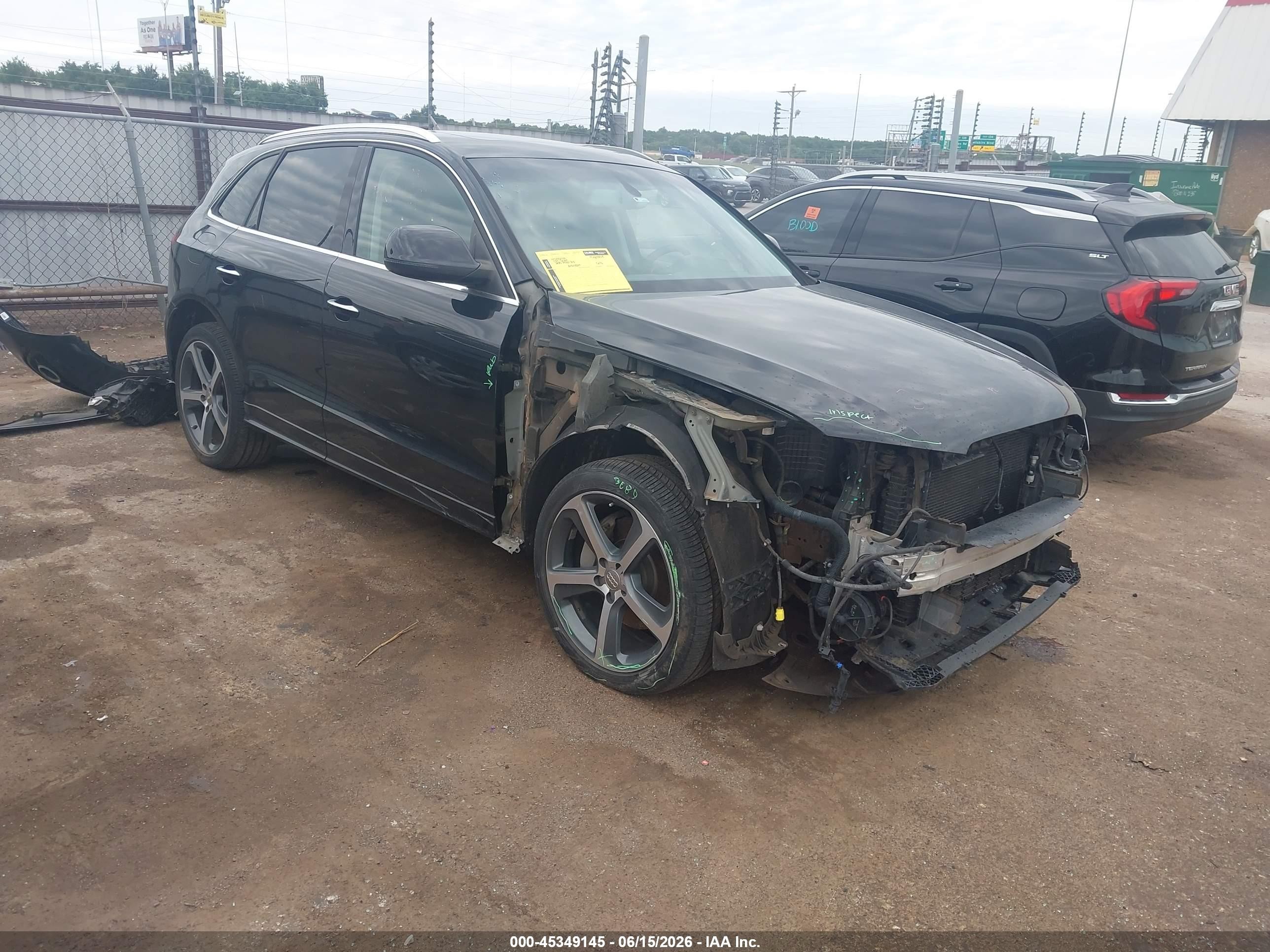 2015 Audi Q5 3.0t Premium Plus Black vin: WA1WGAFP3FA060979