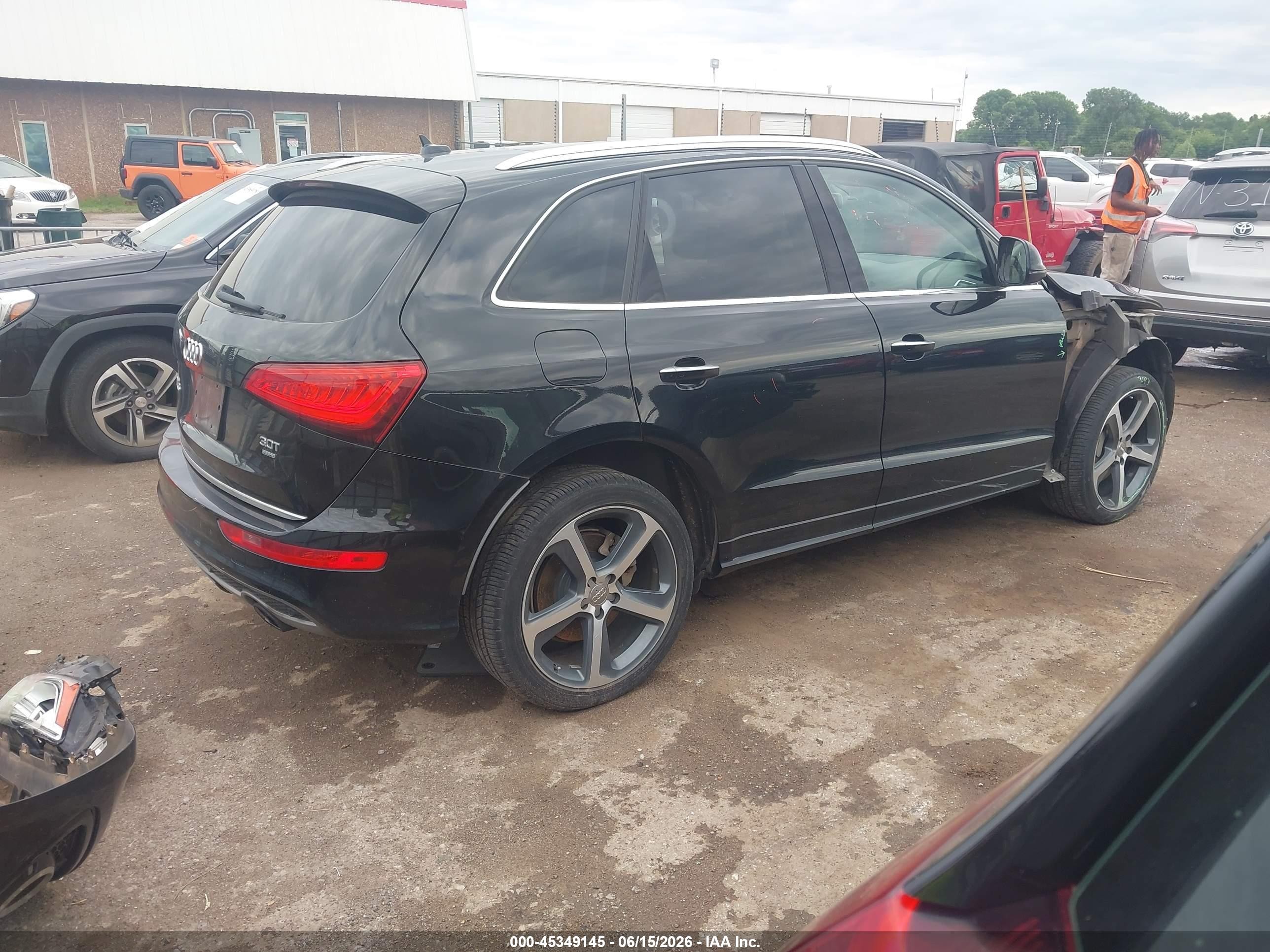 2015 Audi Q5 3.0t Premium Plus Black vin: WA1WGAFP3FA060979