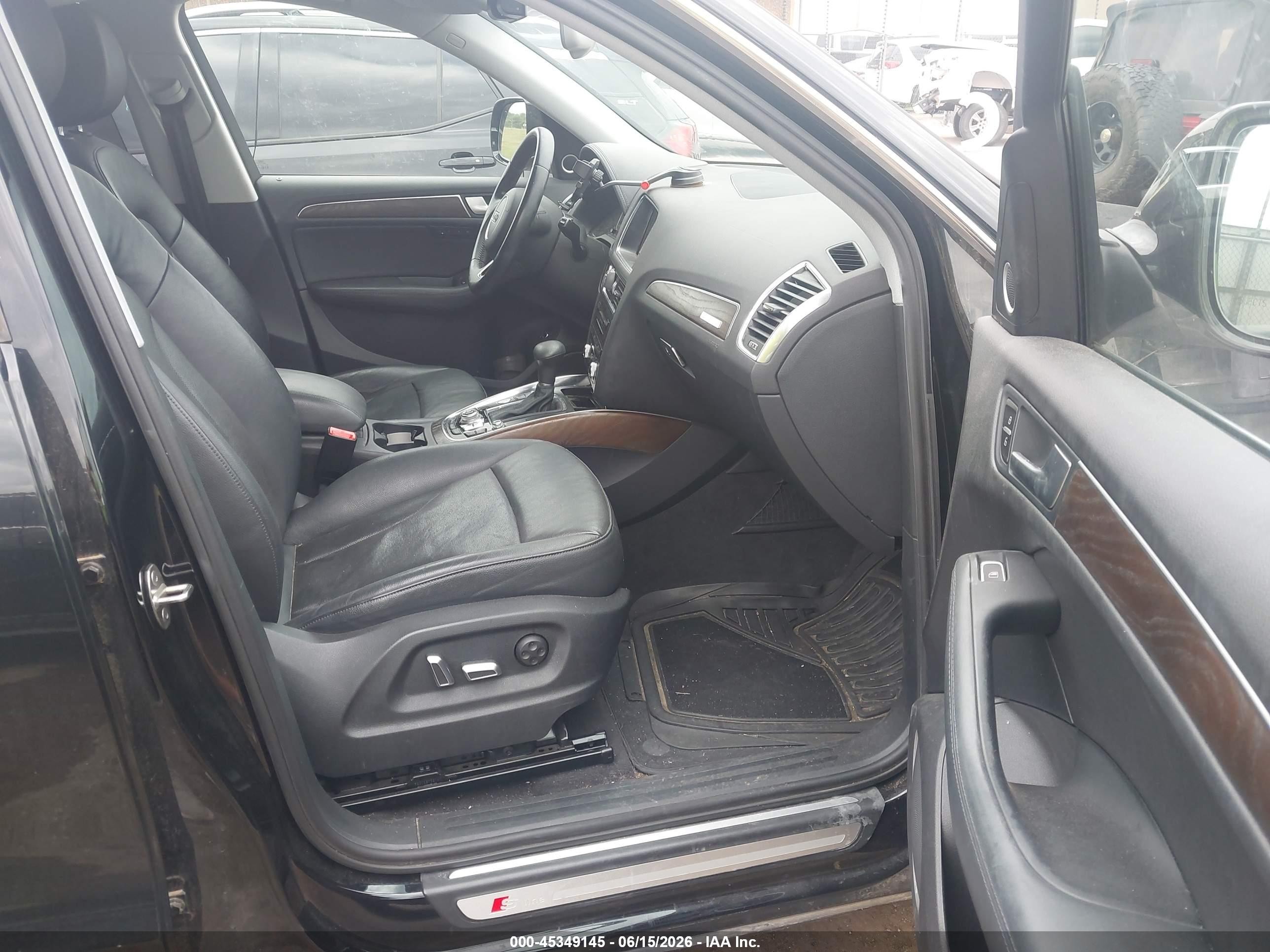 2015 Audi Q5 3.0t Premium Plus Black vin: WA1WGAFP3FA060979