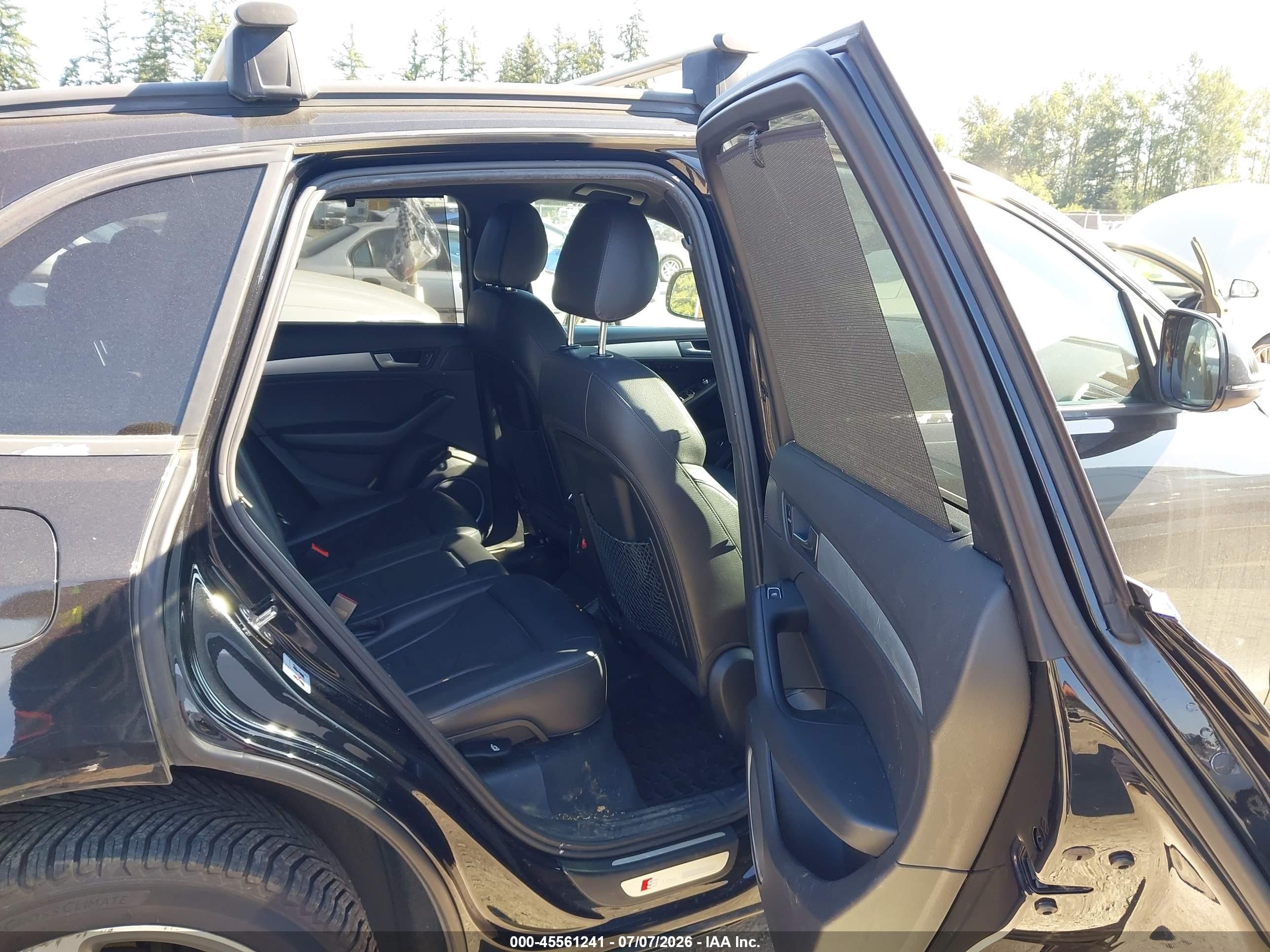 2013 Audi Q5 3.0t Premium Plus Black vin: WA1WGAFP7DA062411