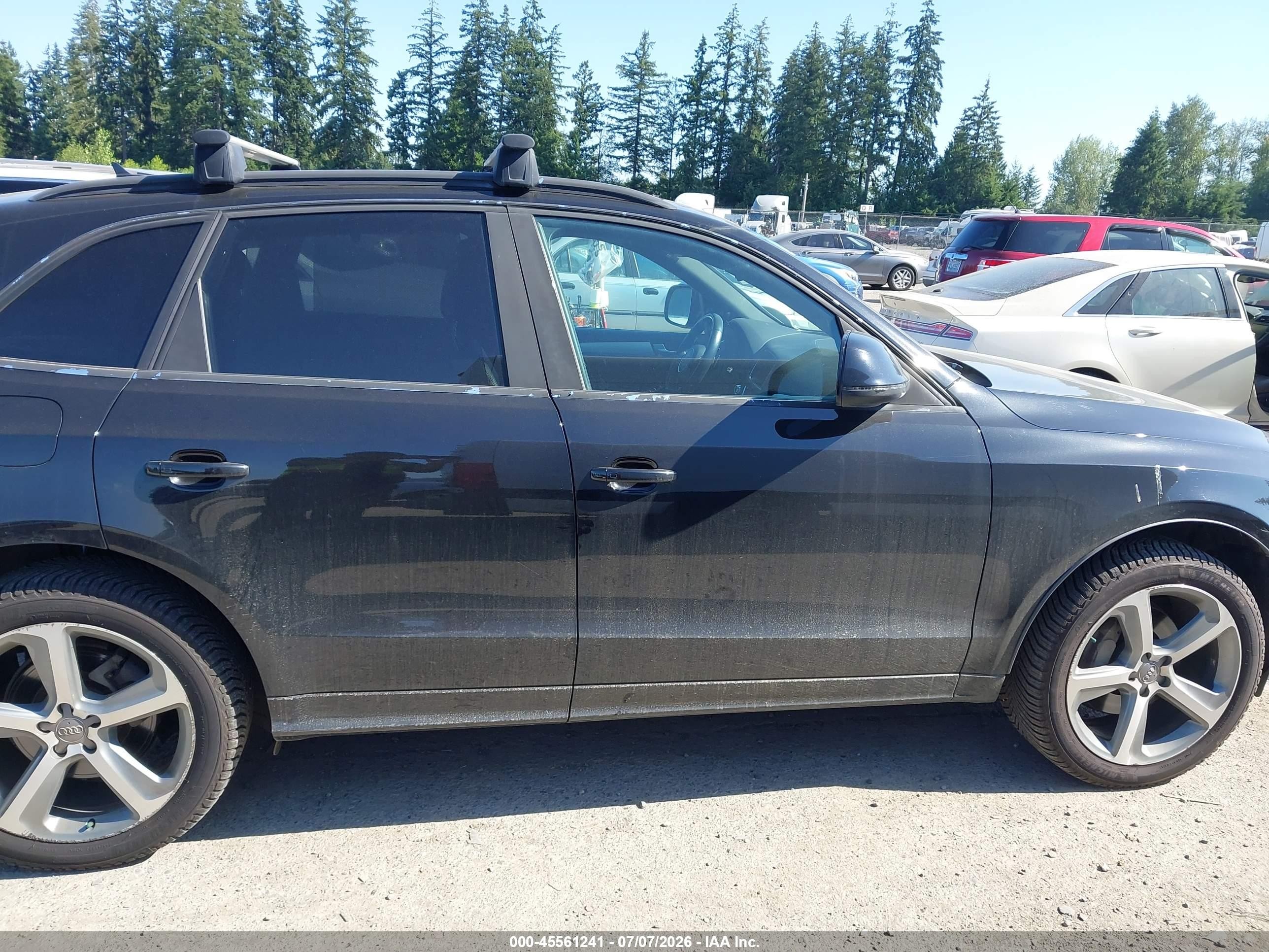 2013 Audi Q5 3.0t Premium Plus Black vin: WA1WGAFP7DA062411