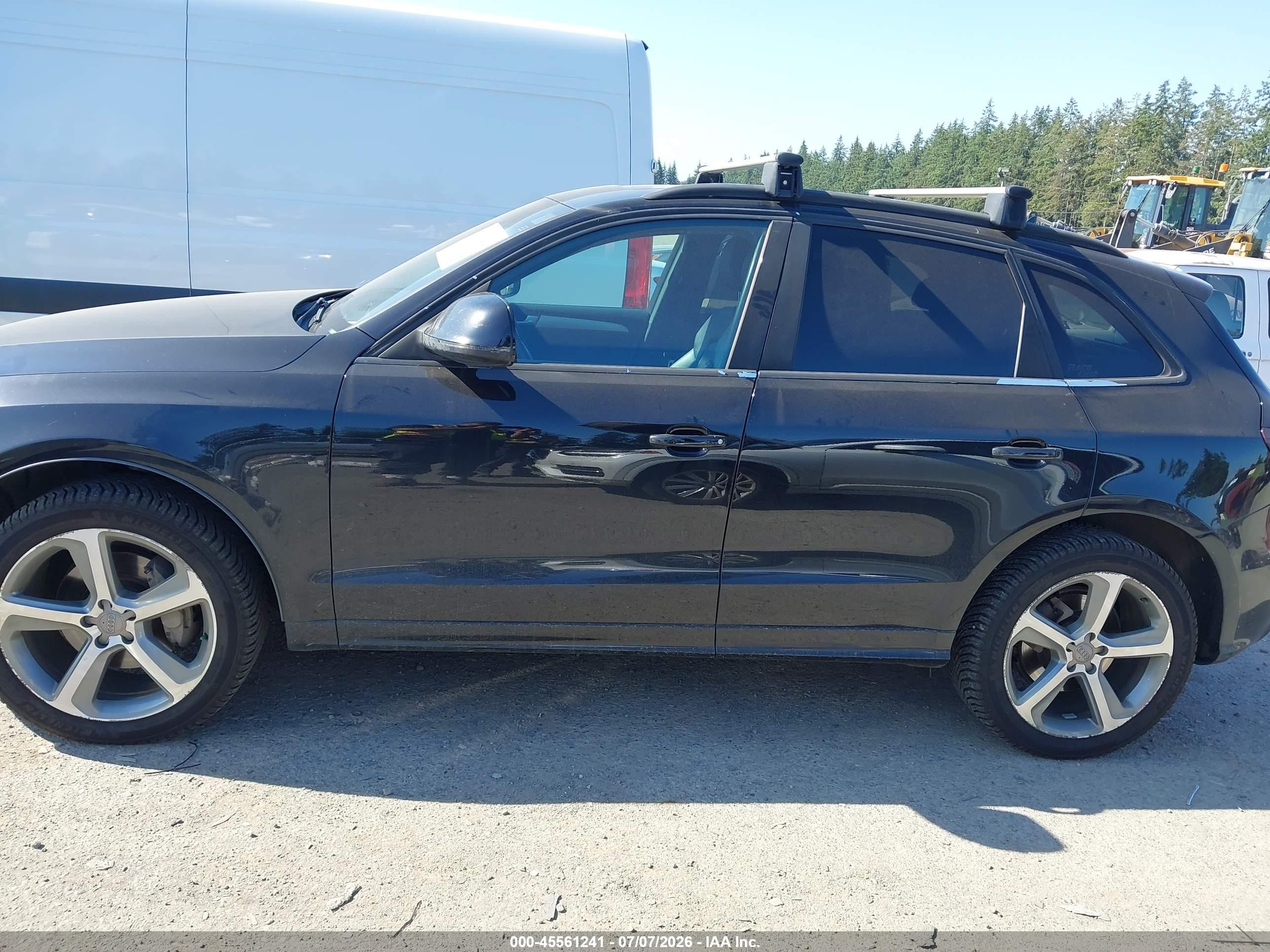2013 Audi Q5 3.0t Premium Plus Black vin: WA1WGAFP7DA062411