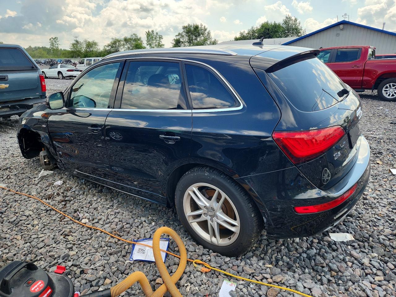 2013 Audi Q5 Black vin: WA1WGAFP8DA061915