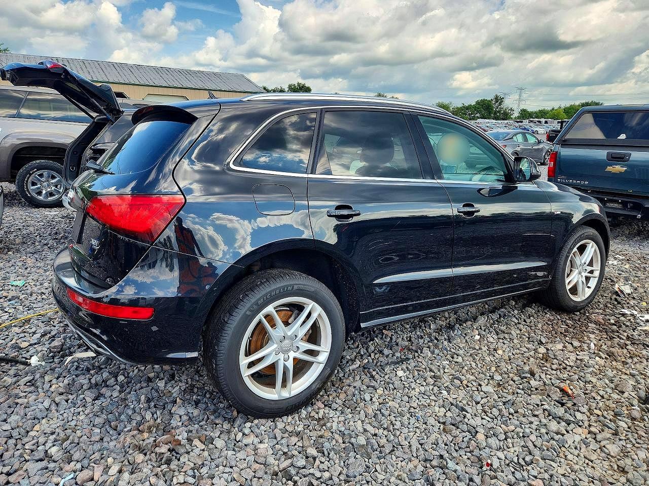 2013 Audi Q5 Black vin: WA1WGAFP8DA061915