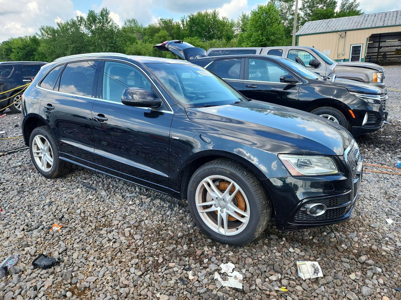 2013 Audi Q5 Black vin: WA1WGAFP8DA061915