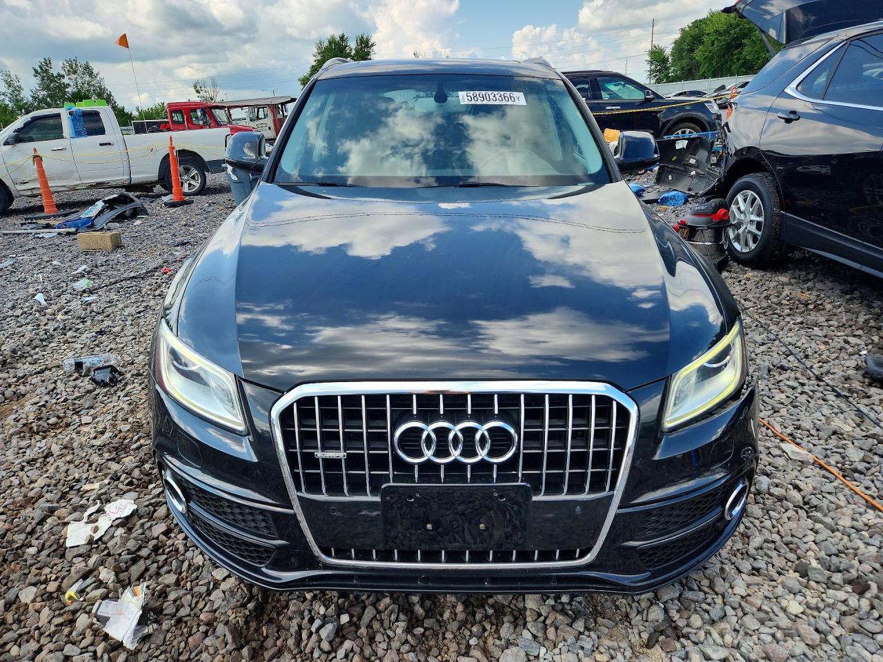 2013 Audi Q5 Black vin: WA1WGAFP8DA061915