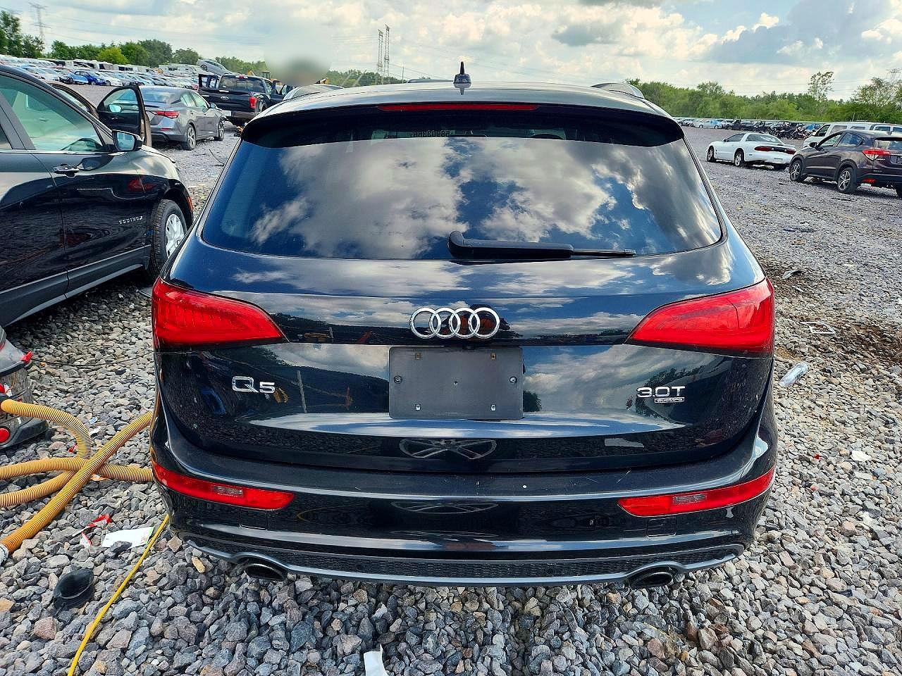 2013 Audi Q5 Black vin: WA1WGAFP8DA061915