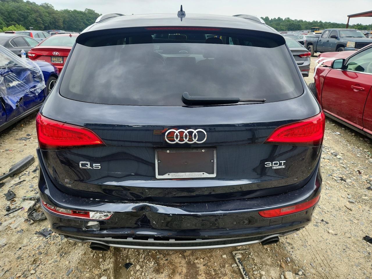 2014 Audi Q5 Prestige Blue vin: WA1WGAFP8EA053282