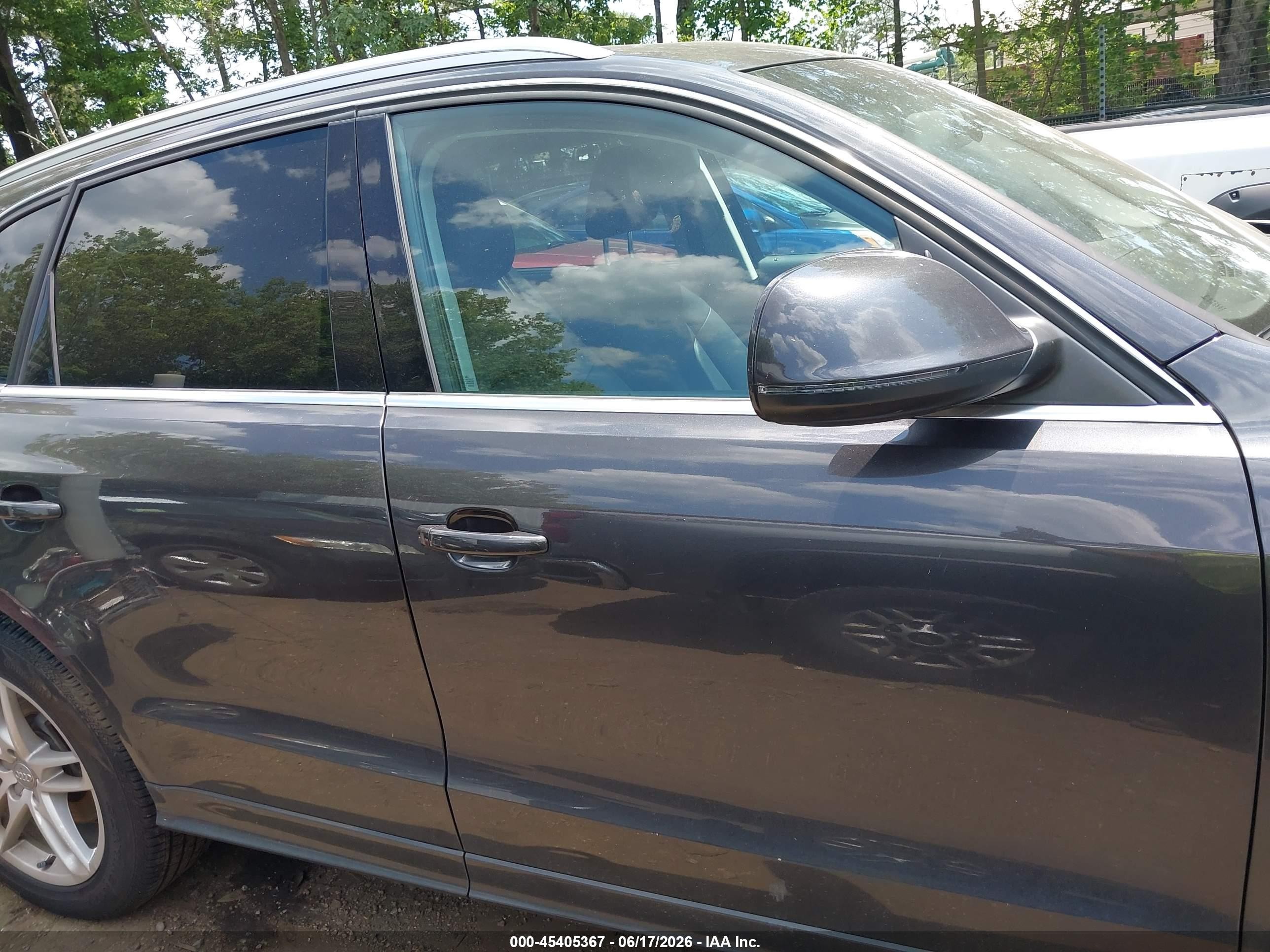 2014 Audi Q5 3.0t Premium Plus Серый vin: WA1WGAFP9EA080118