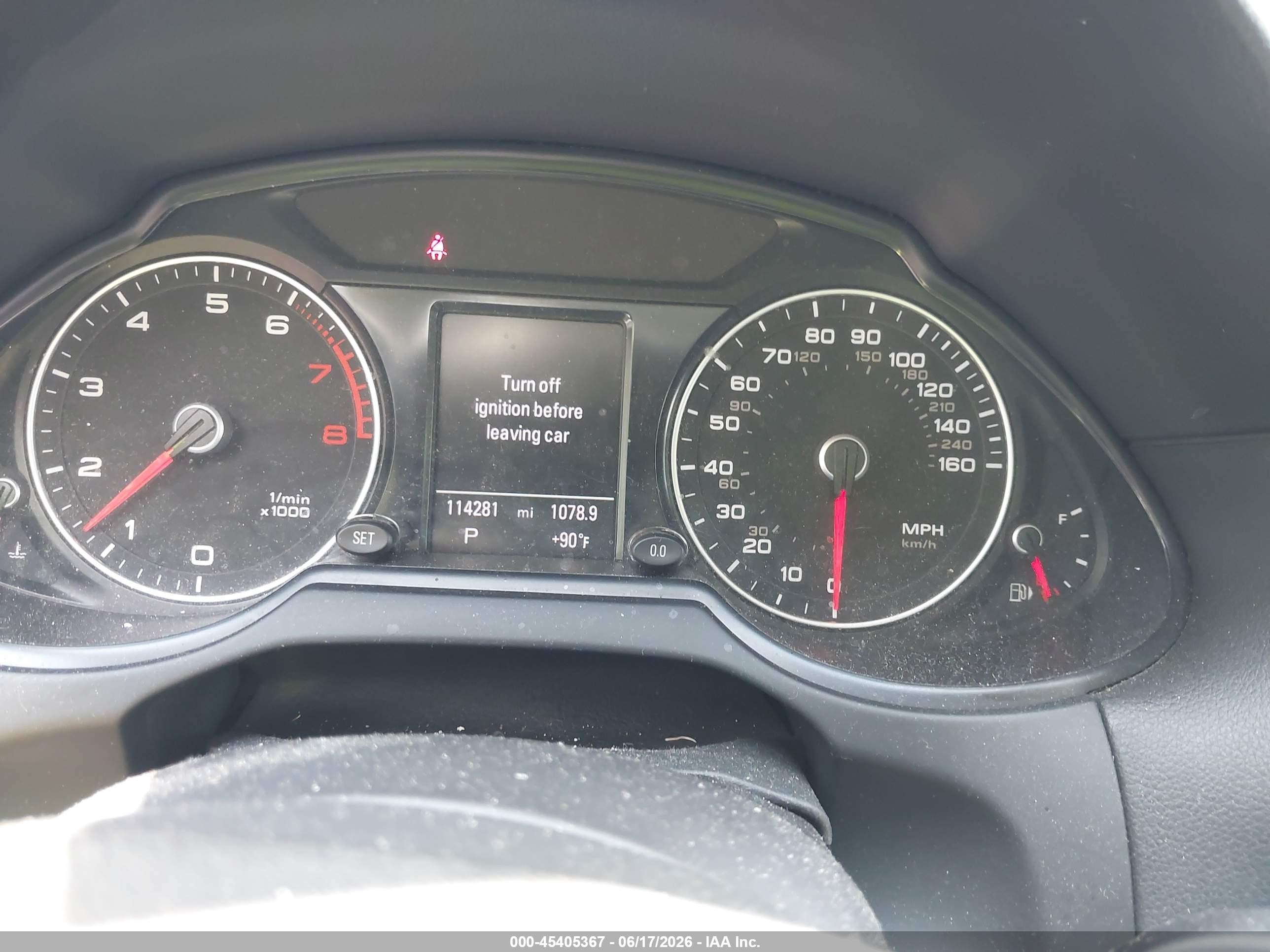 2014 Audi Q5 3.0t Premium Plus Серый vin: WA1WGAFP9EA080118