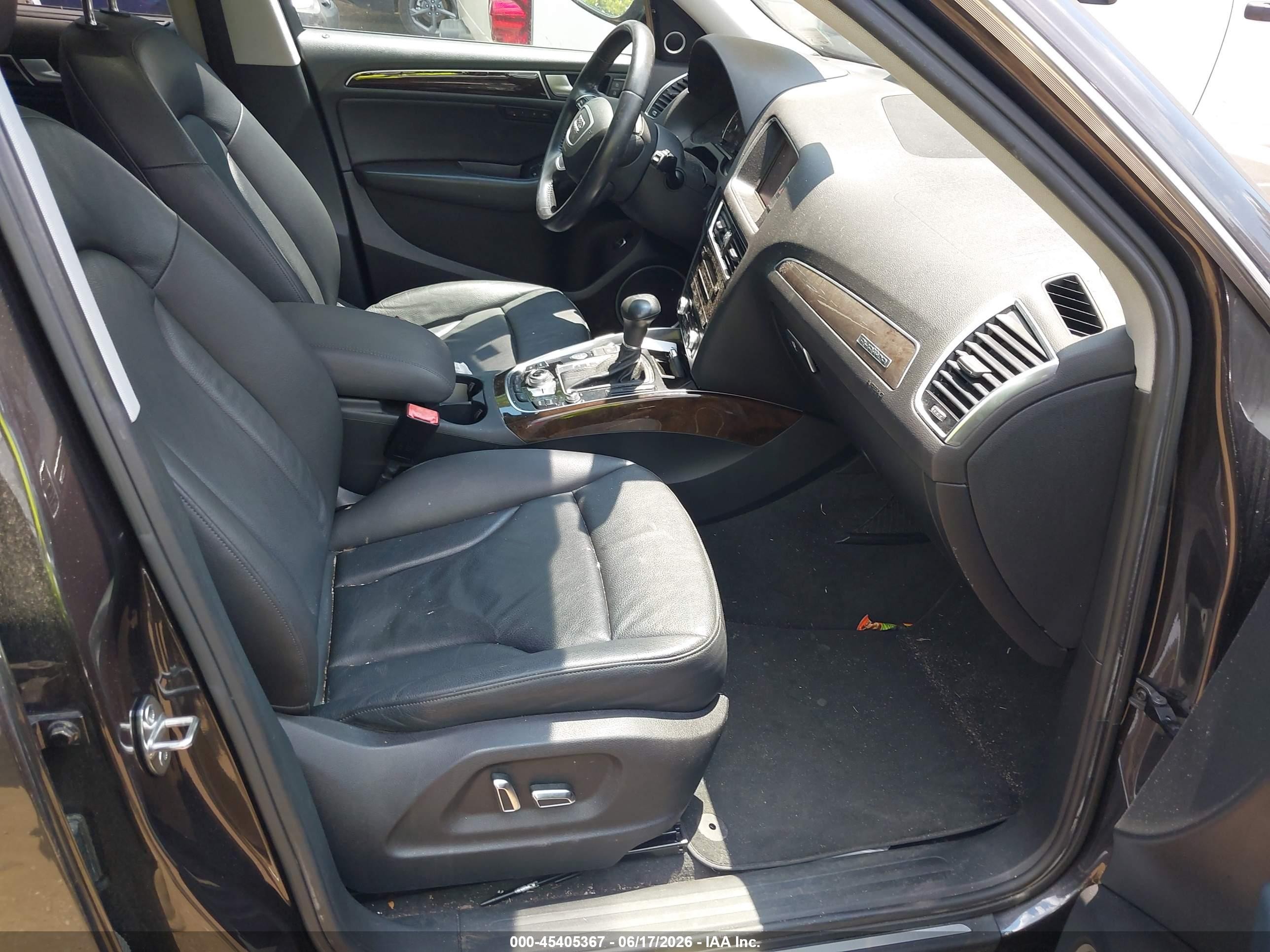 2014 Audi Q5 3.0t Premium Plus Серый vin: WA1WGAFP9EA080118