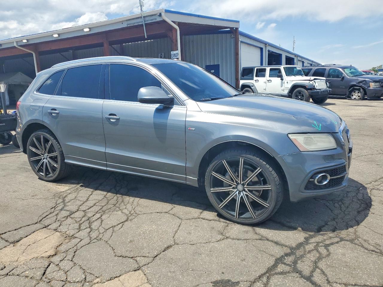 2013 Audi Q5 Prestige Gray vin: WA1WGBFP9DA036527