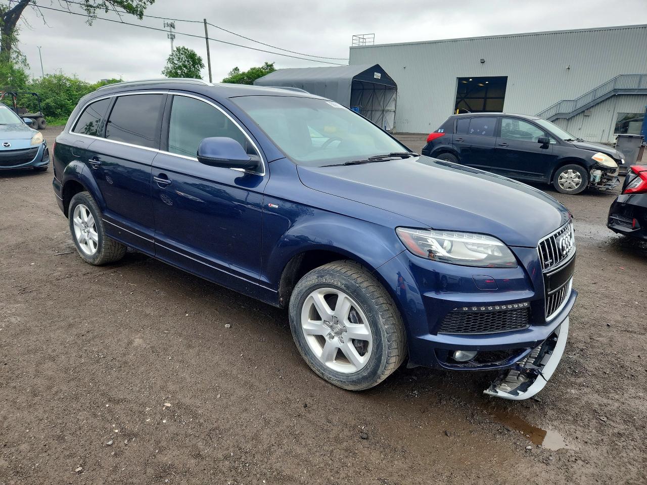 2015 Audi Q7 Prestige Blue vin: WA1WGCFE6FD011722
