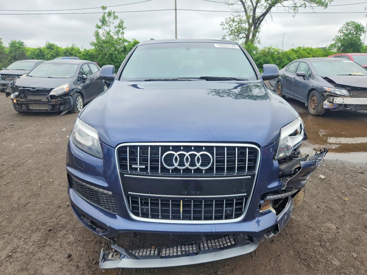 2015 Audi Q7 Prestige Blue vin: WA1WGCFE6FD011722