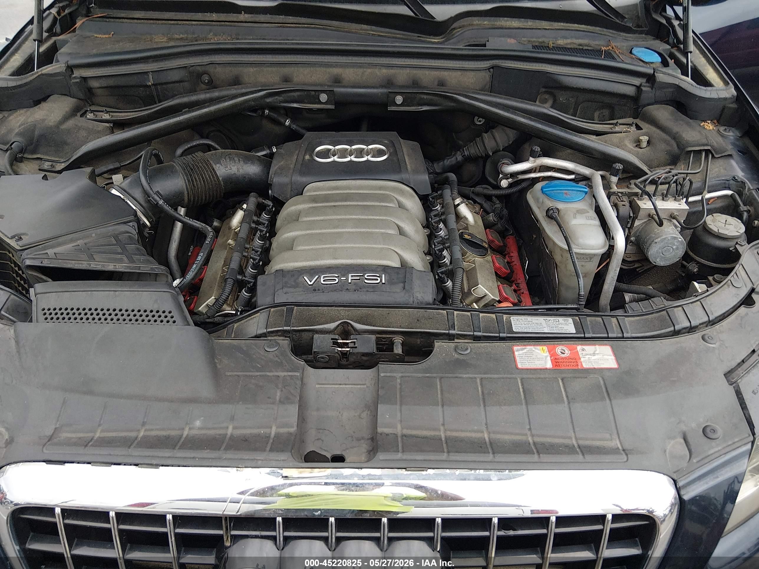 2010 Audi Q5 3.2 Premium Синий vin: WA1WKAFP2AA066621