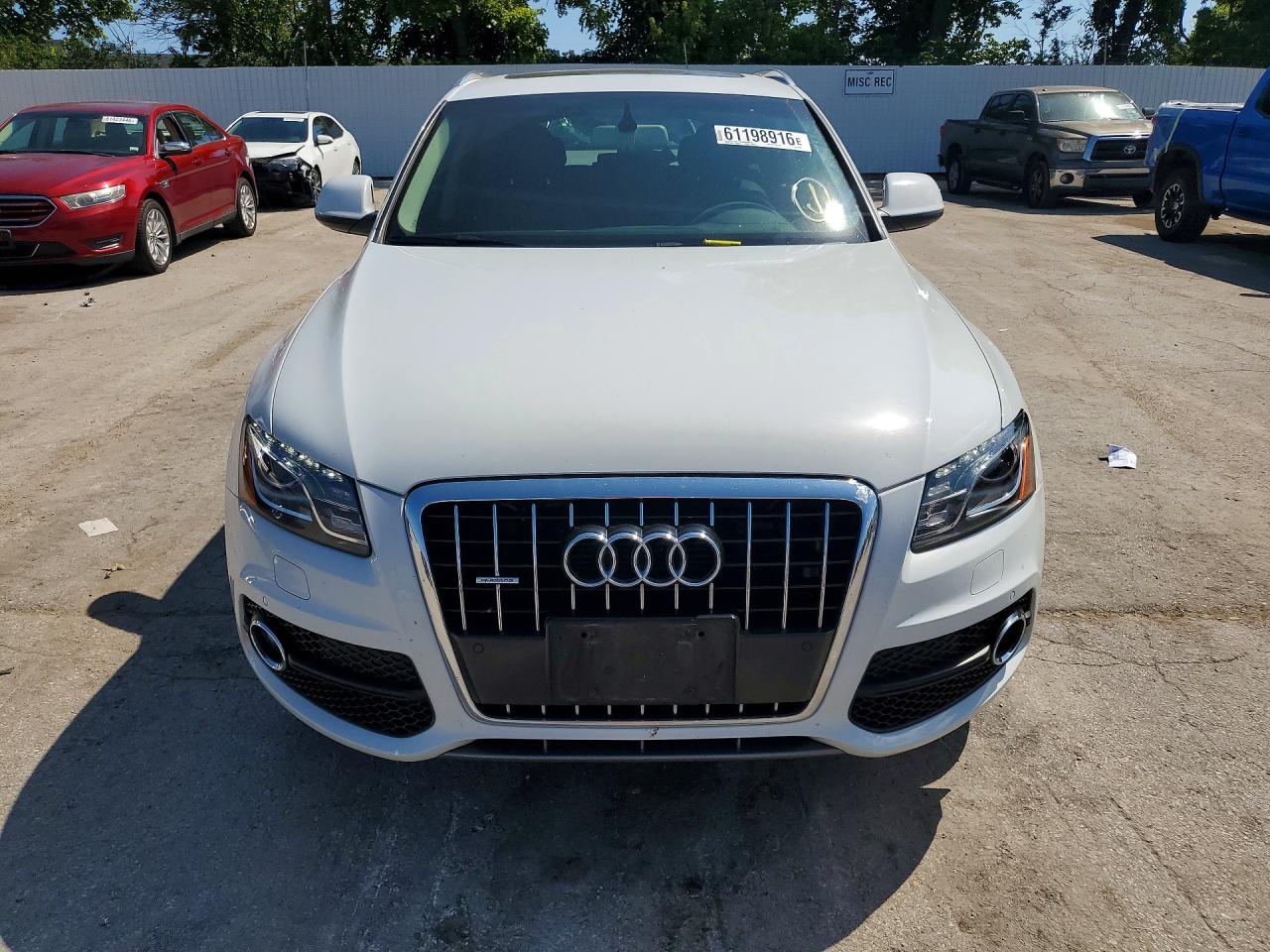2012 Audi Q5 Prestige White vin: WA1WKAFP5CA055440
