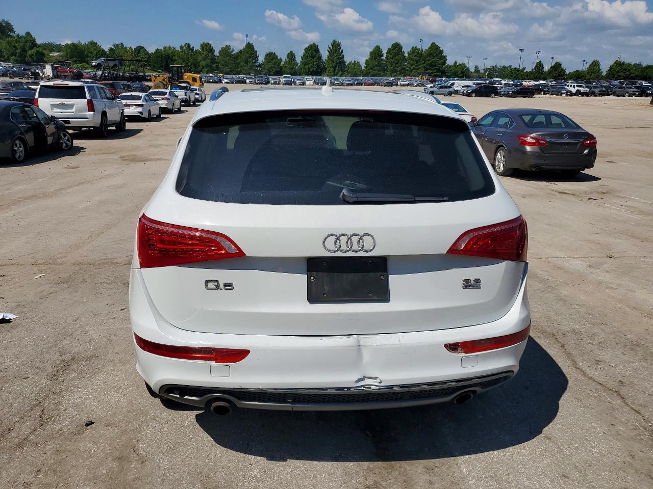 2012 Audi Q5 Prestige White vin: WA1WKAFP5CA055440