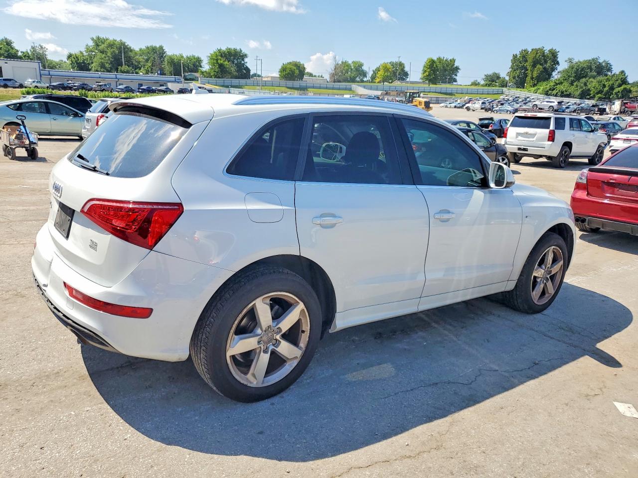 2012 Audi Q5 Prestige White vin: WA1WKAFP5CA055440