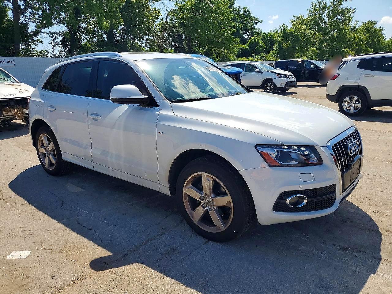 2012 Audi Q5 Prestige White vin: WA1WKAFP5CA055440