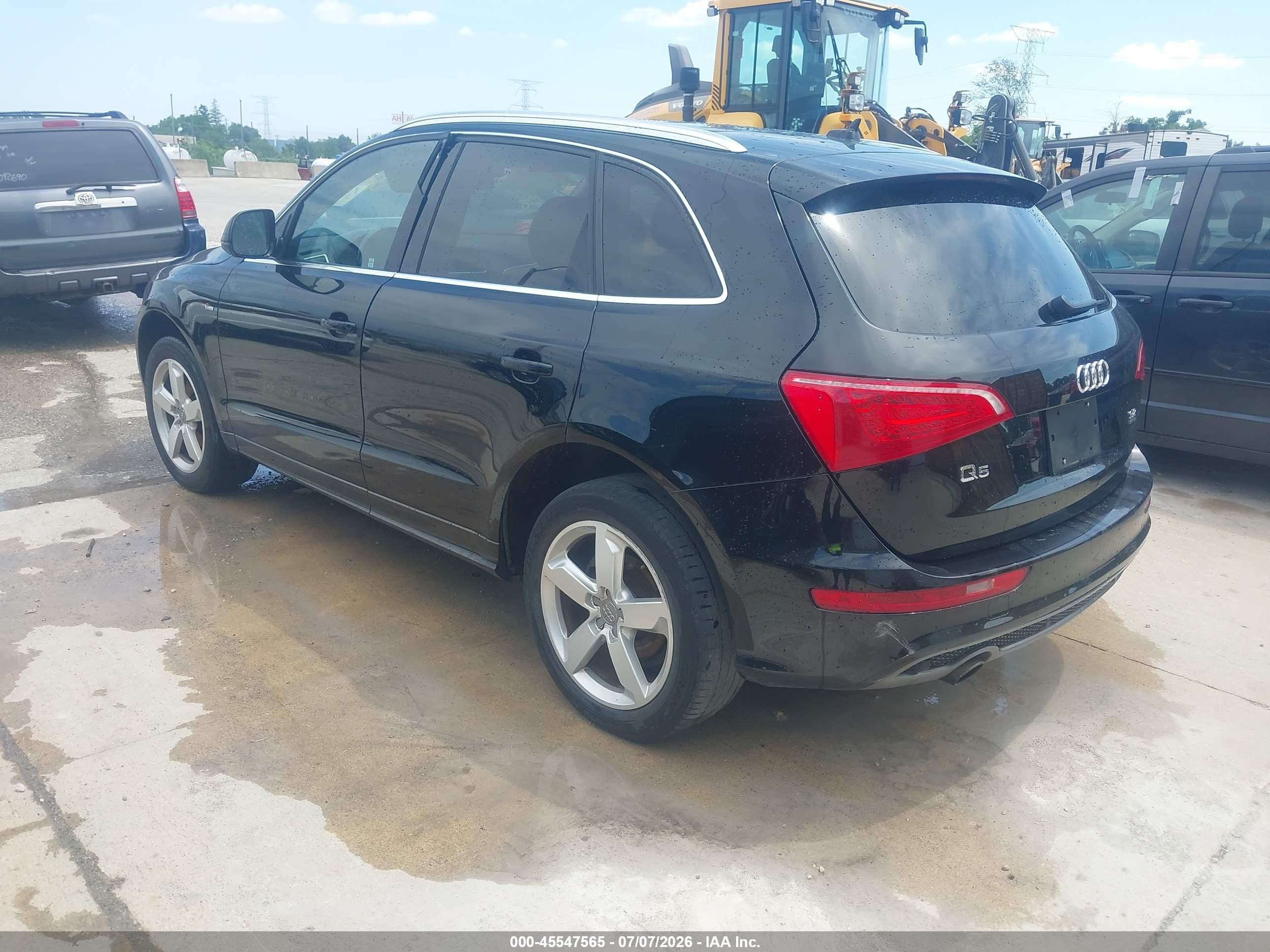 2012 Audi Q5 3.2 Premium Black vin: WA1WKAFP7CA021533
