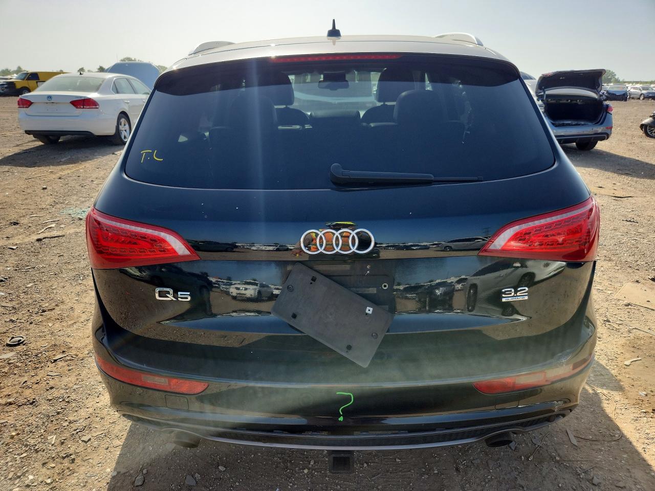 2011 Audi Q5 Prestige Black vin: WA1WKAFP8BA092190