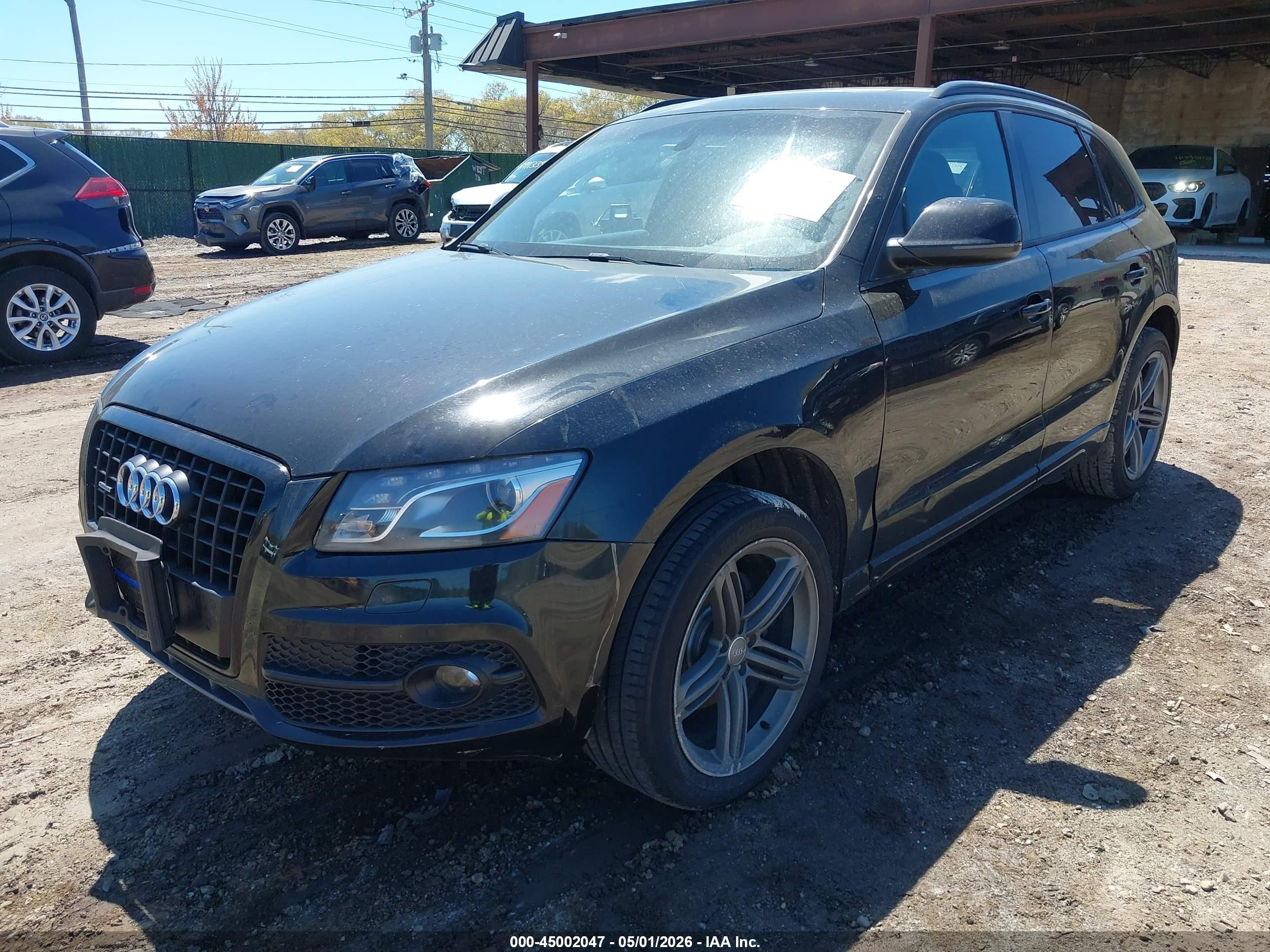 2012 Audi Q5 3.2 Premium Black vin: WA1WKAFP8CA059966