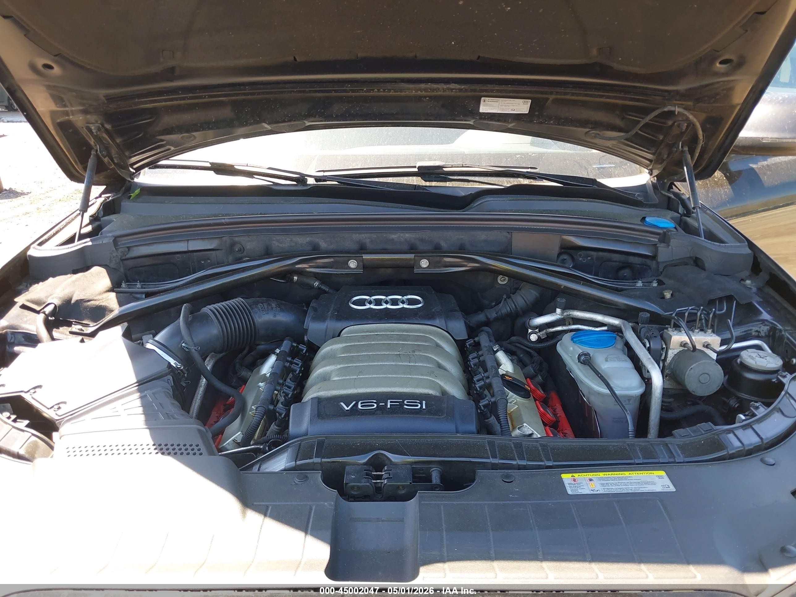 2012 Audi Q5 3.2 Premium Black vin: WA1WKAFP8CA059966