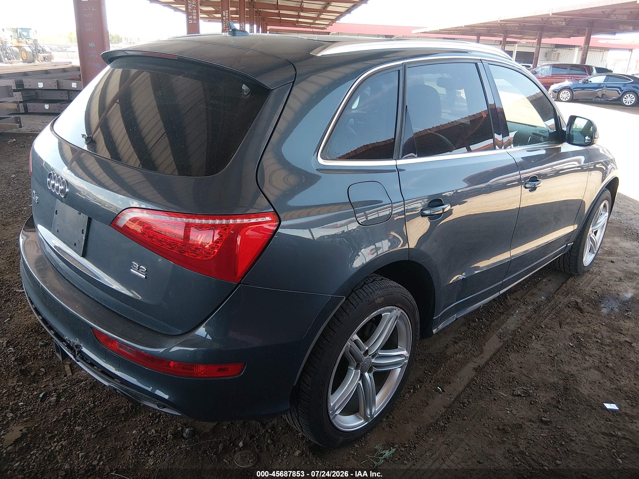 2010 Audi Q5 3.2 Premium Синий vin: WA1WKAFP9AA071962