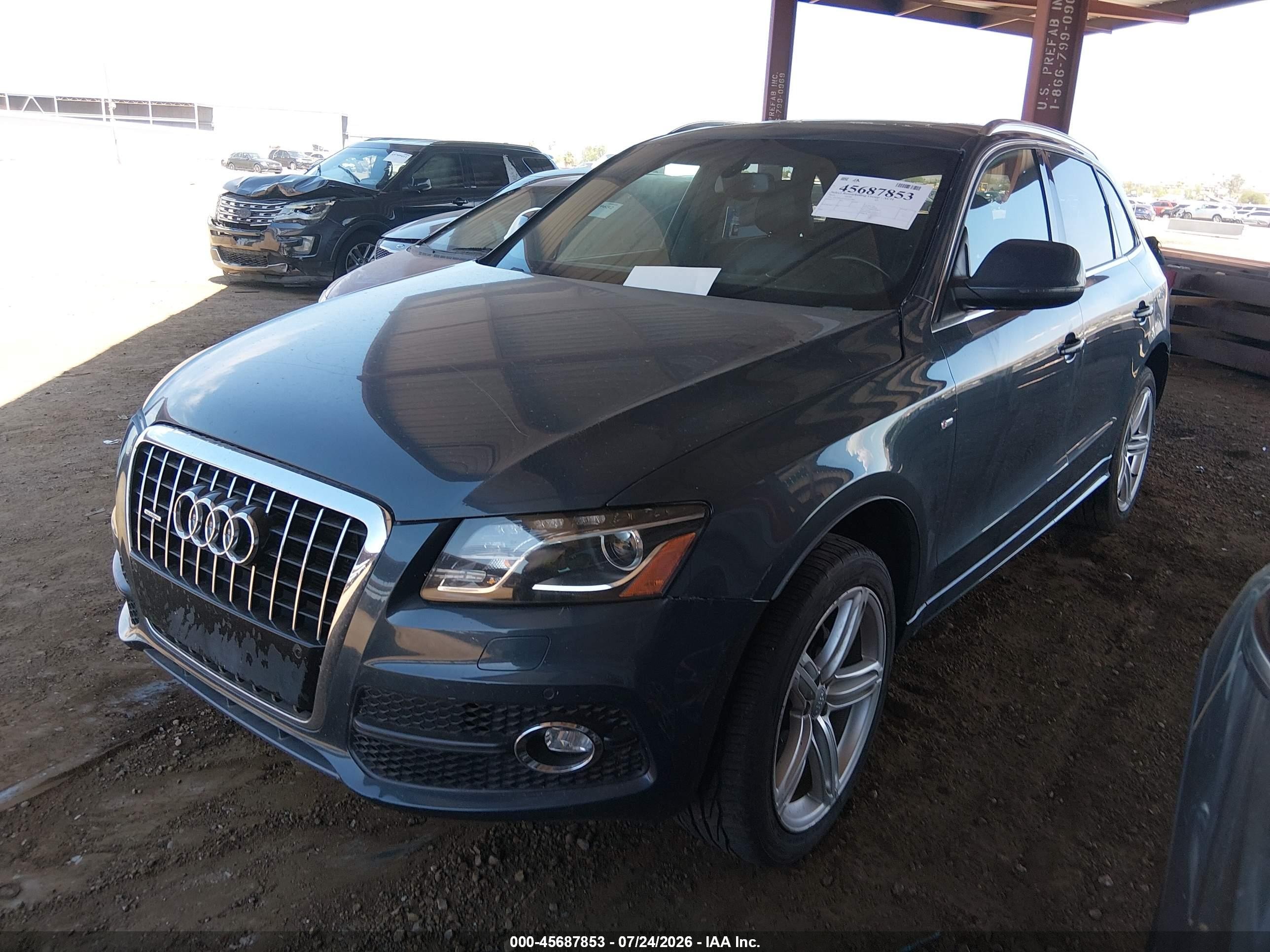 2010 Audi Q5 3.2 Premium Синий vin: WA1WKAFP9AA071962