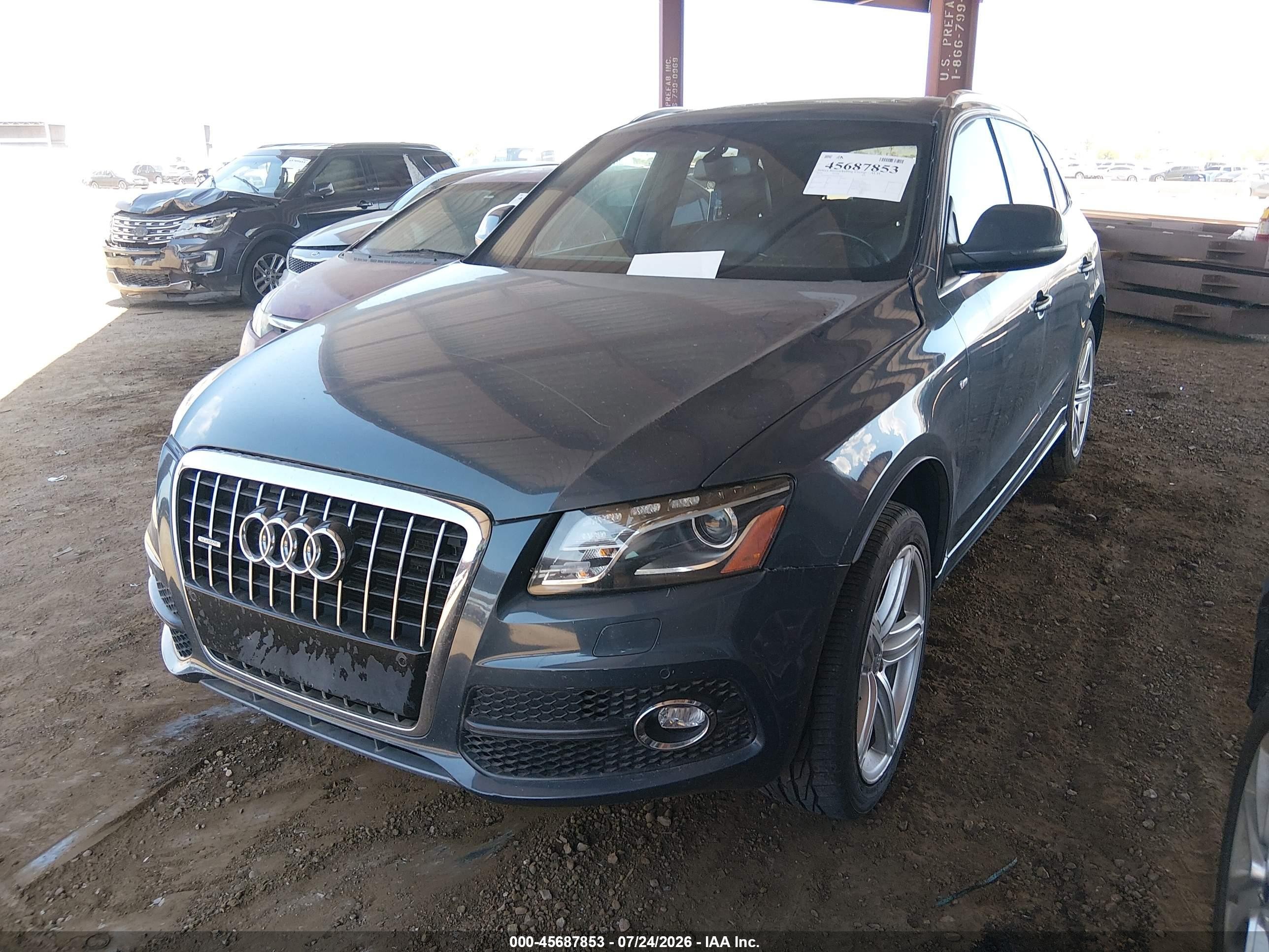 2010 Audi Q5 3.2 Premium Синий vin: WA1WKAFP9AA071962