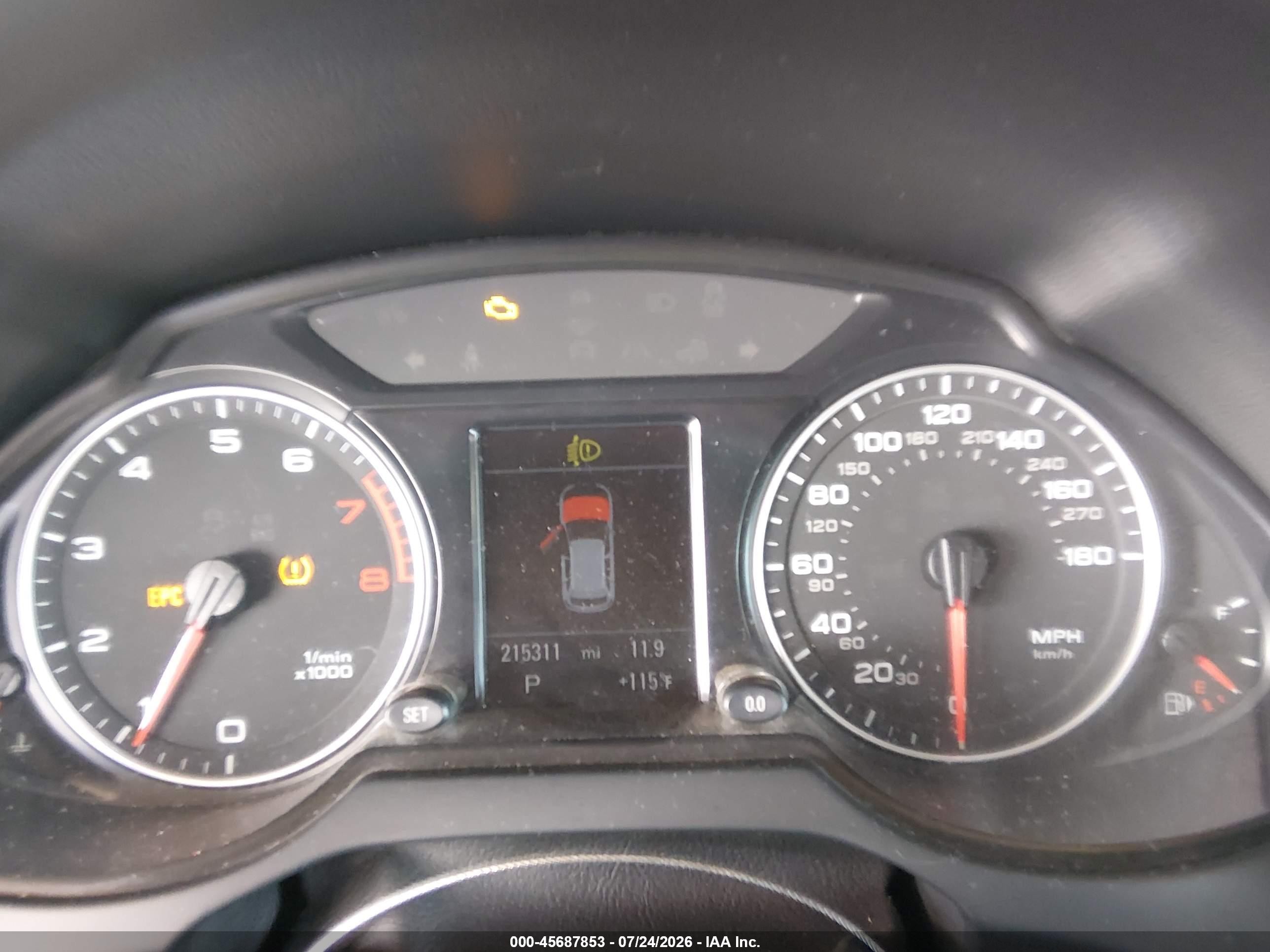 2010 Audi Q5 3.2 Premium Синий vin: WA1WKAFP9AA071962