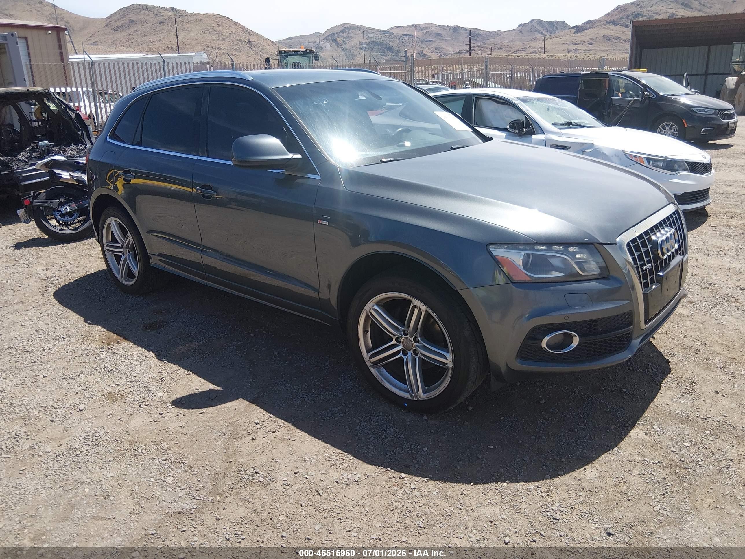 2012 Audi Q5 3.2 Premium Gray vin: WA1WKAFP9CA139406