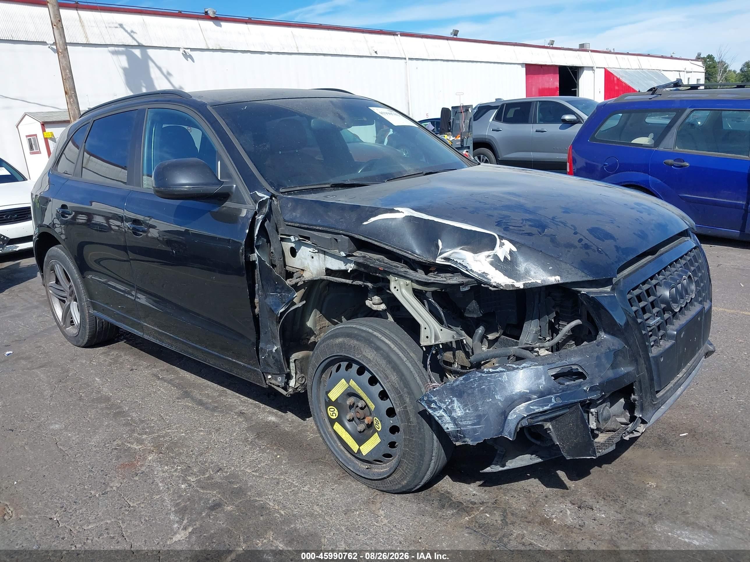 2012 Audi Q5 3.2 Premium Black vin: WA1WKBFP3CA134448