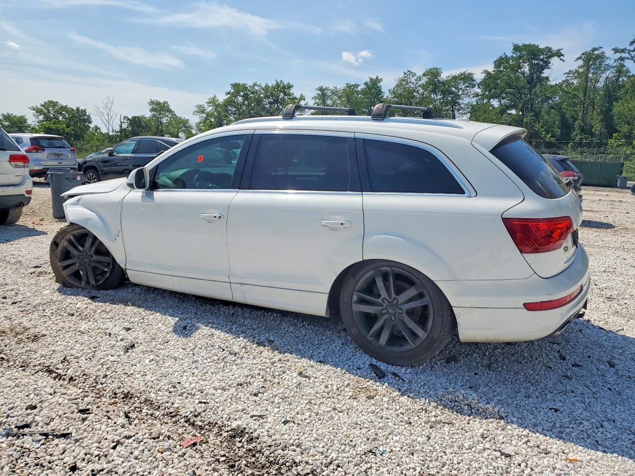2011 Audi Q7 Prestige White vin: WA1WMAFE1BD010453