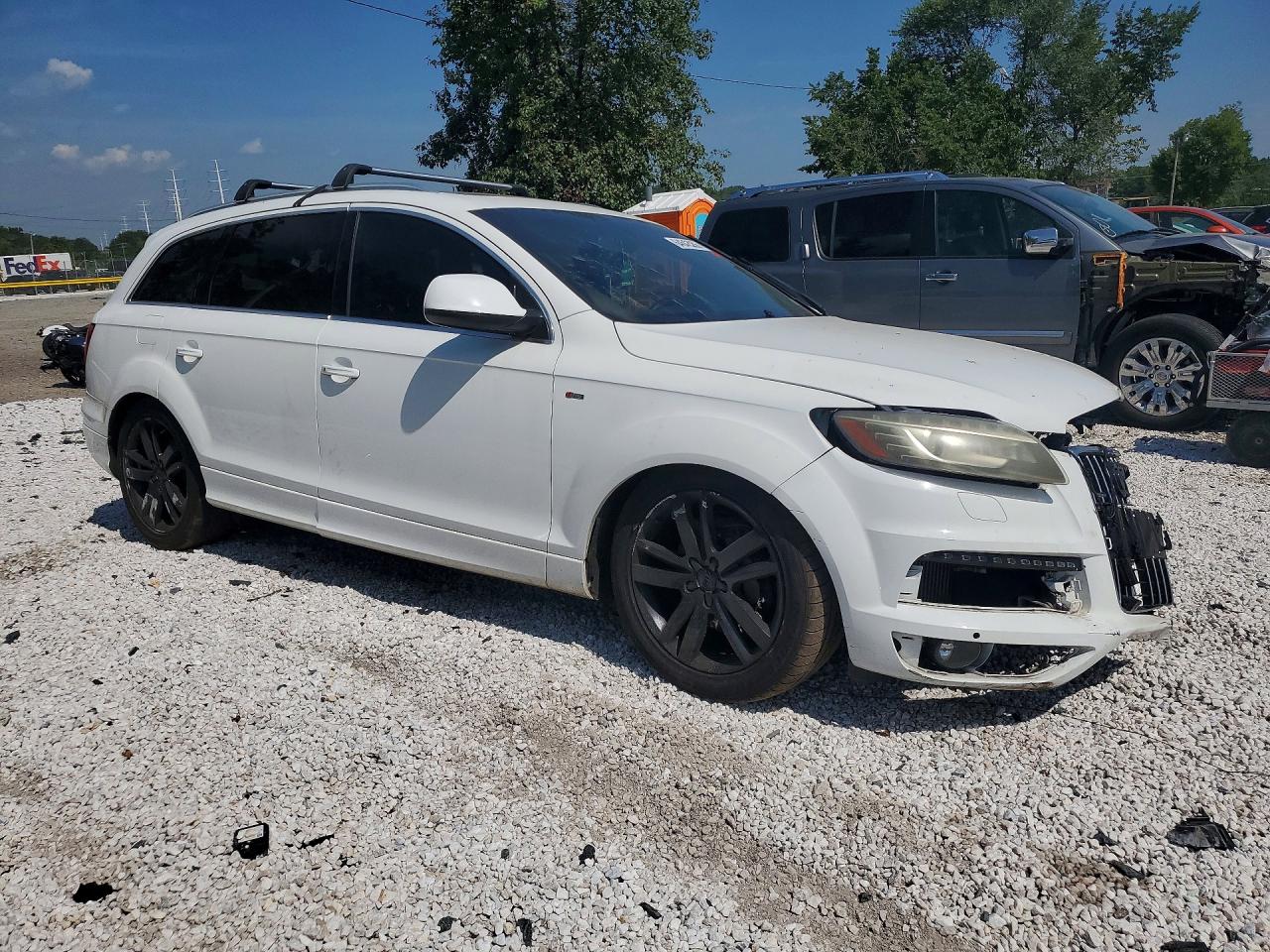 2011 Audi Q7 Prestige White vin: WA1WMAFE1BD010453