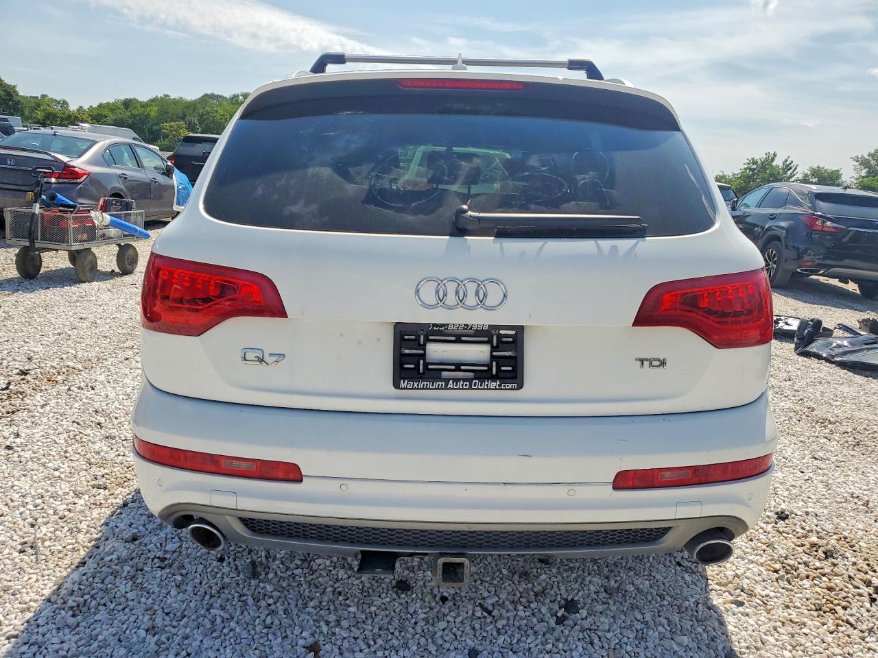 2011 Audi Q7 Prestige White vin: WA1WMAFE1BD010453