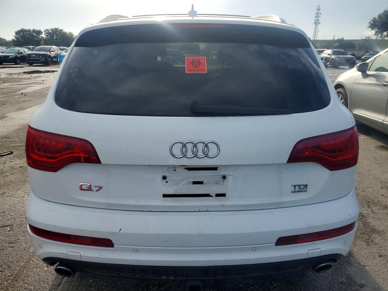 2011 Audi Q7 Prestige White vin: WA1WMAFE2BD003561