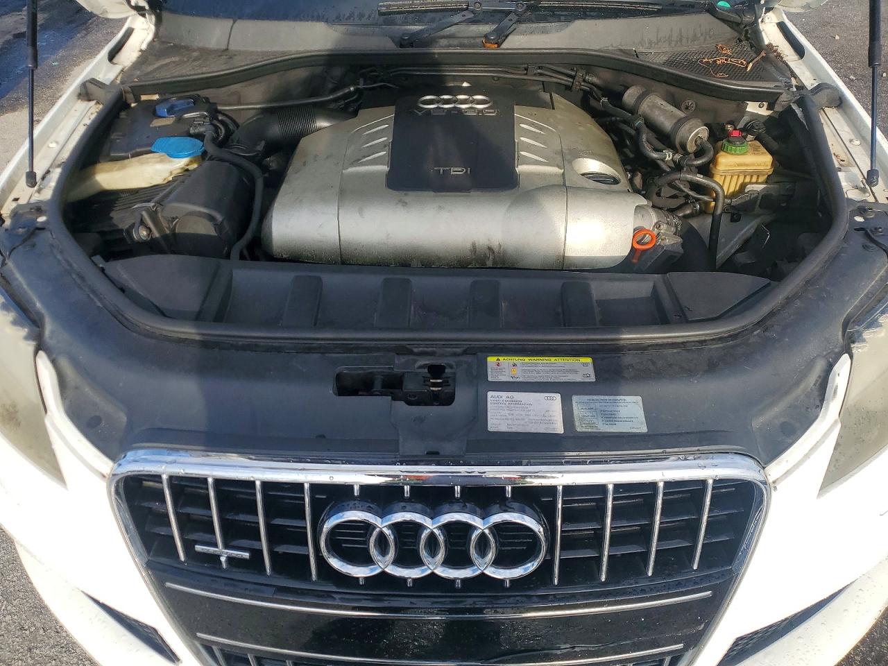 2011 Audi Q7 Prestige White vin: WA1WMAFE2BD003561