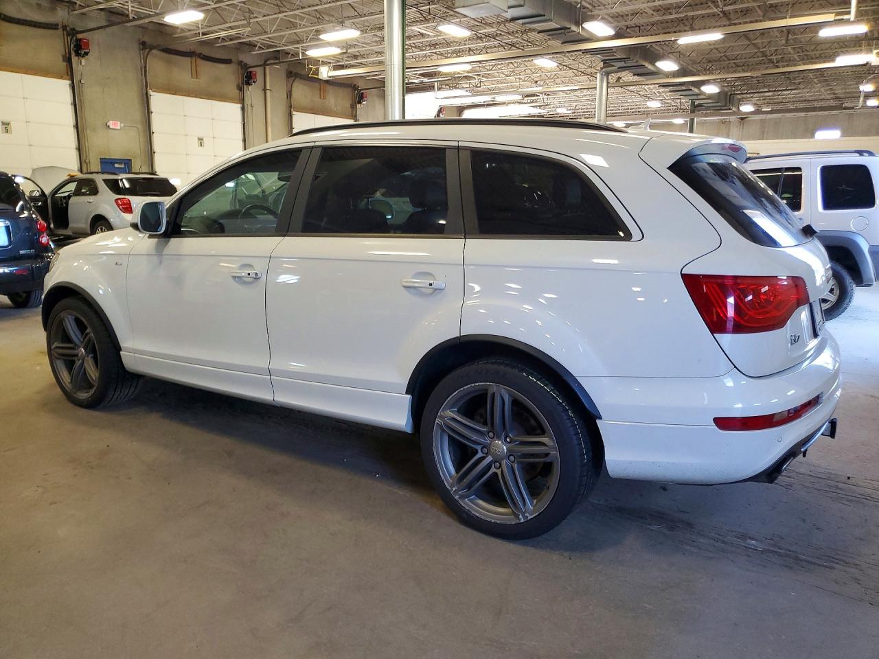 2012 Audi Q7 White vin: WA1WMAFE2CD005487